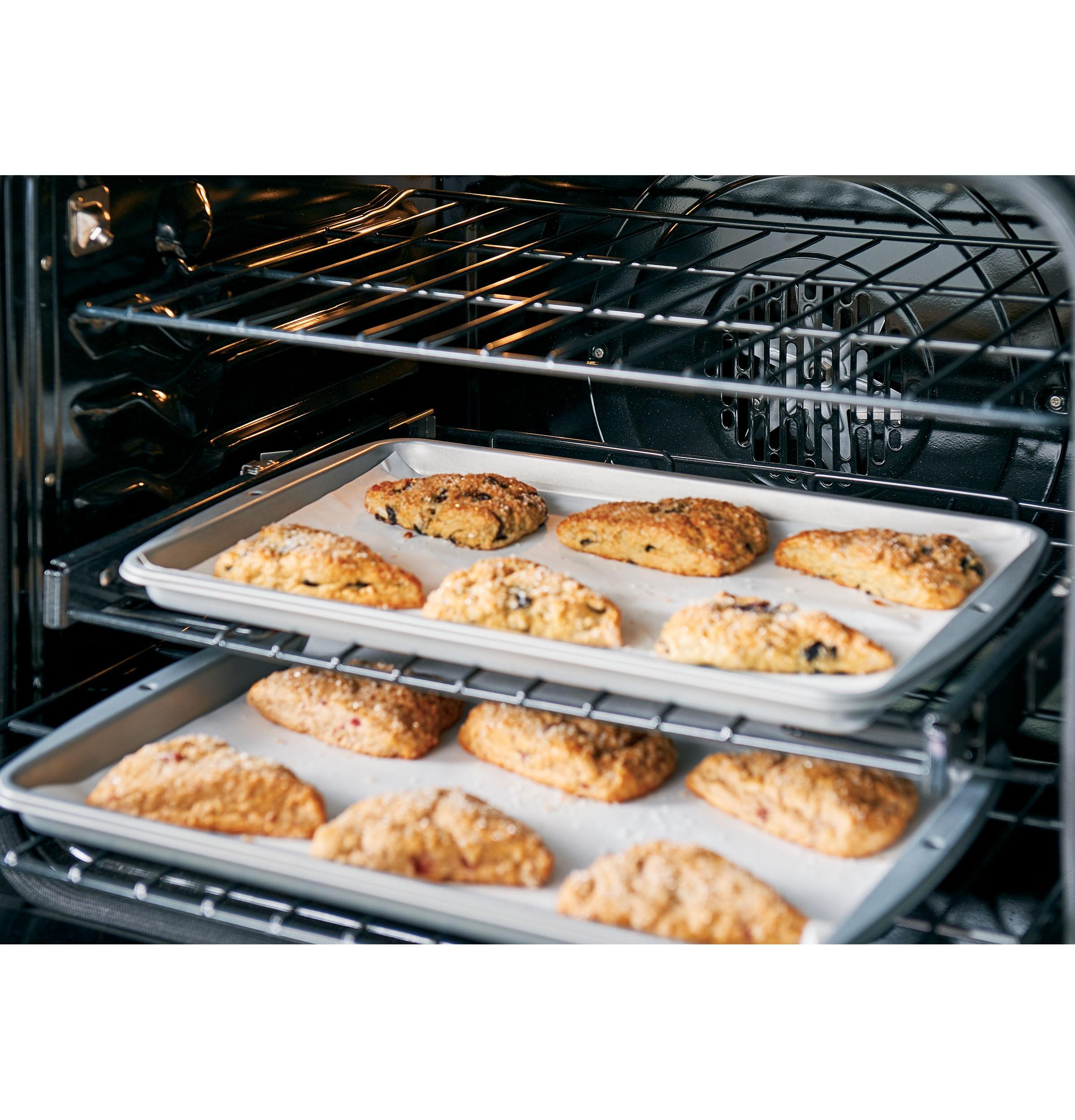 Café Café Kitchen Suite 30" 5.7 cu. ft. Smart Slide-in Electric Range with Convection Oven CES700P2MS1