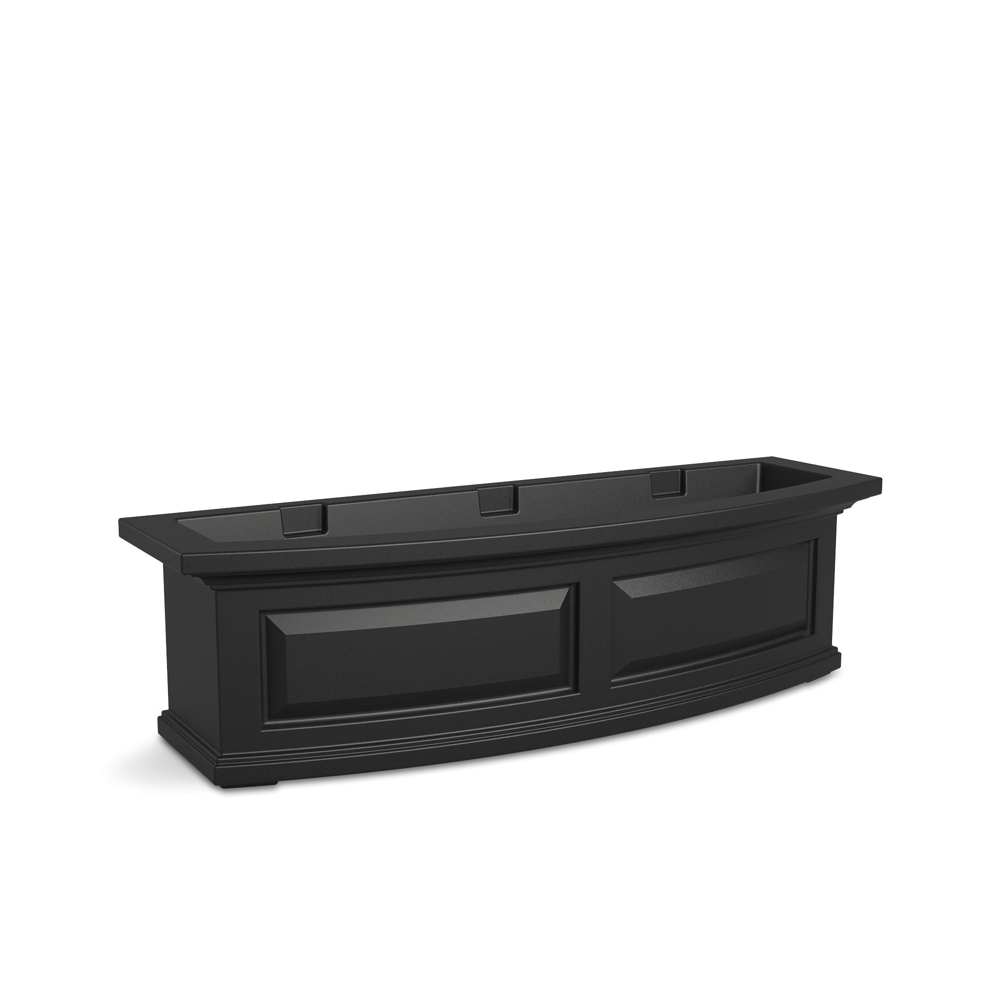 Nantucket Resin Window Box with Water Reservoir