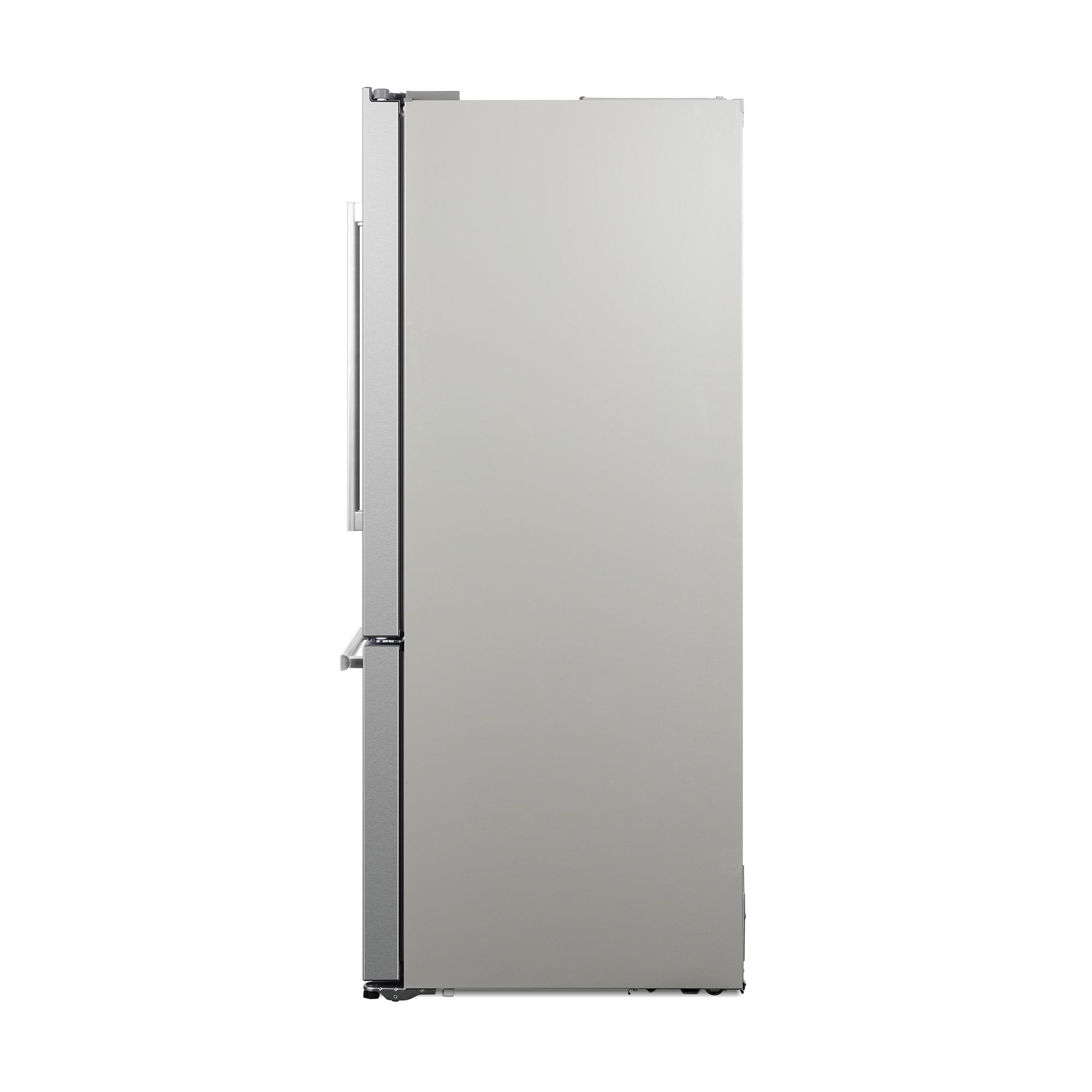 30 in. 17.5 cu. ft. Counter Depth 3-Door French Door Refrigerator with Freezer Drawer in Fingerprint Resistant Stainless Steel