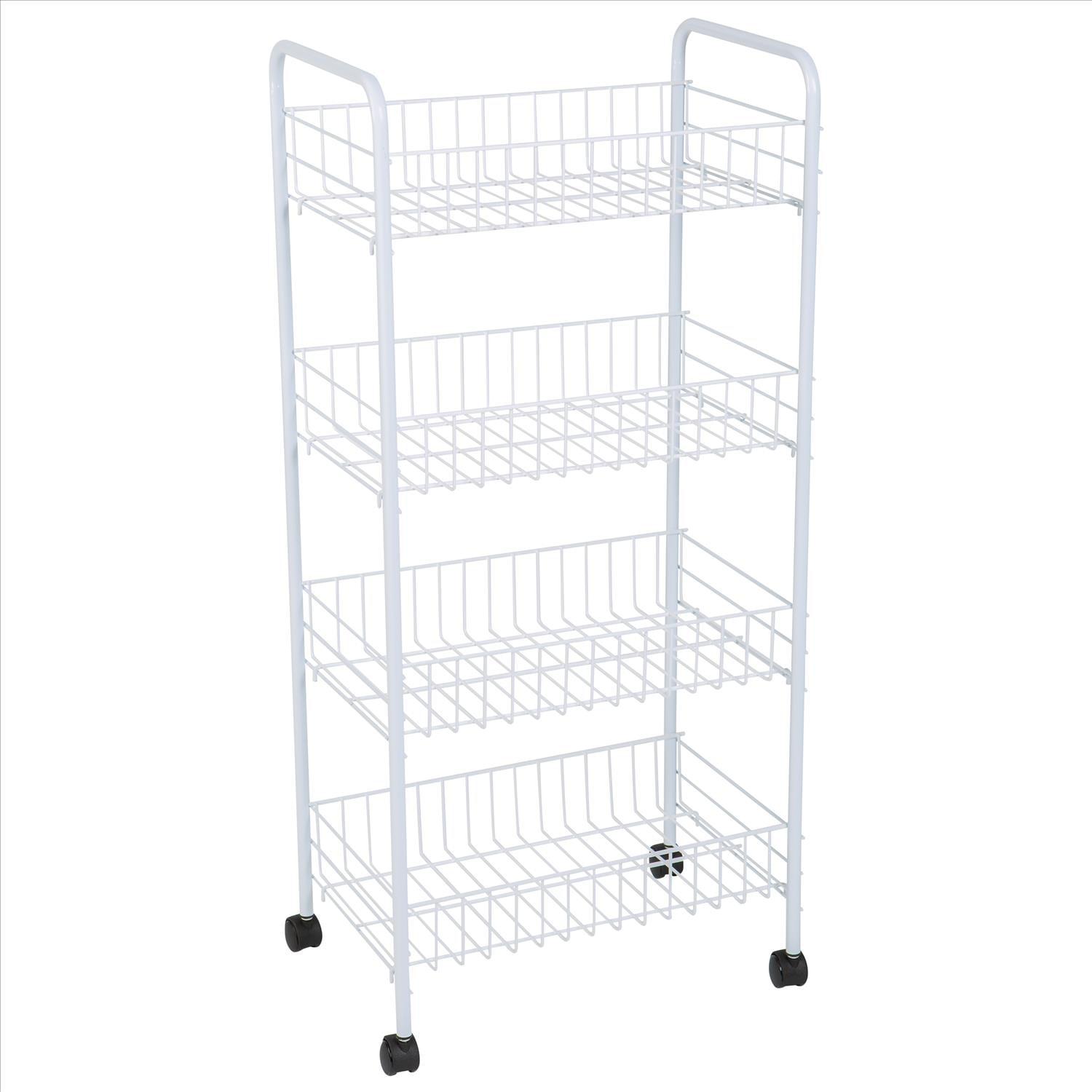 Simplify Gould 32.25'' H x 22'' W Utility Cart with Wheels