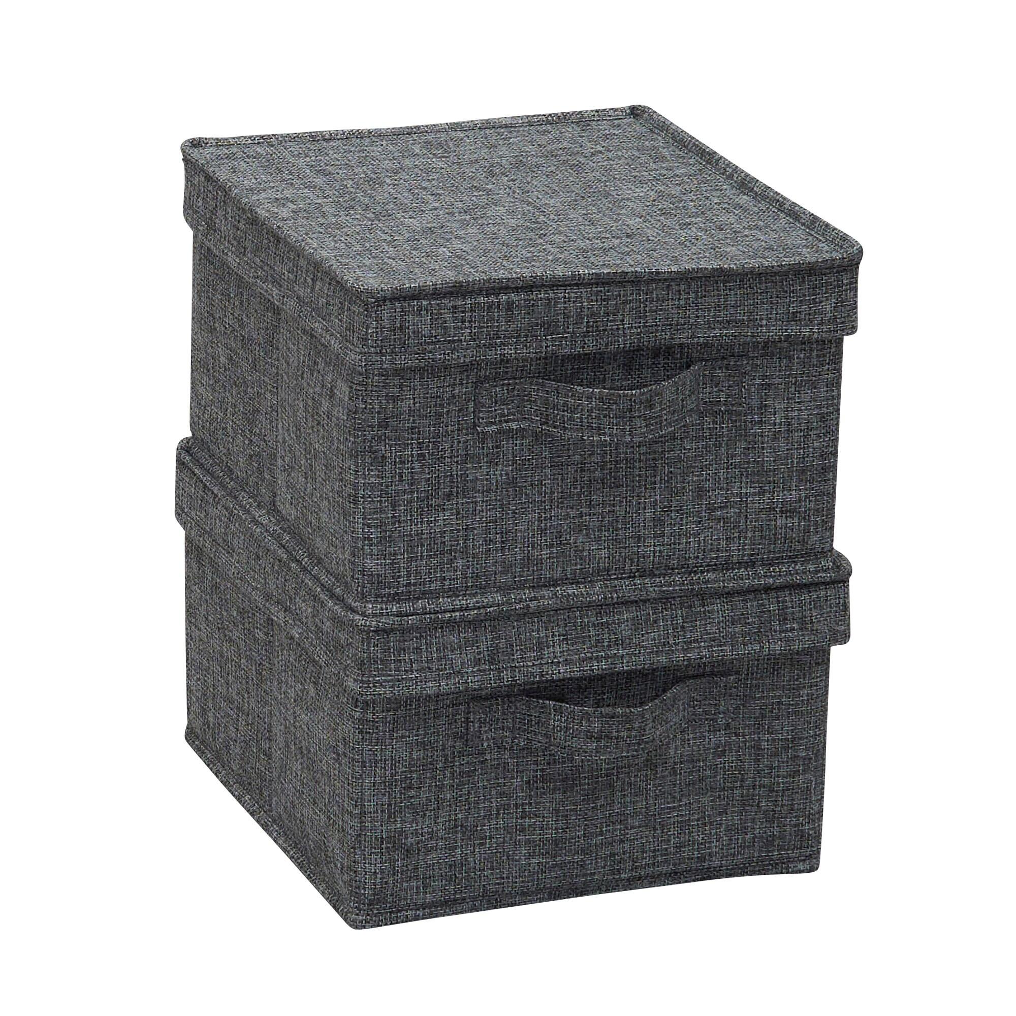 Household Essentials Fabric Bin (Set of 2)