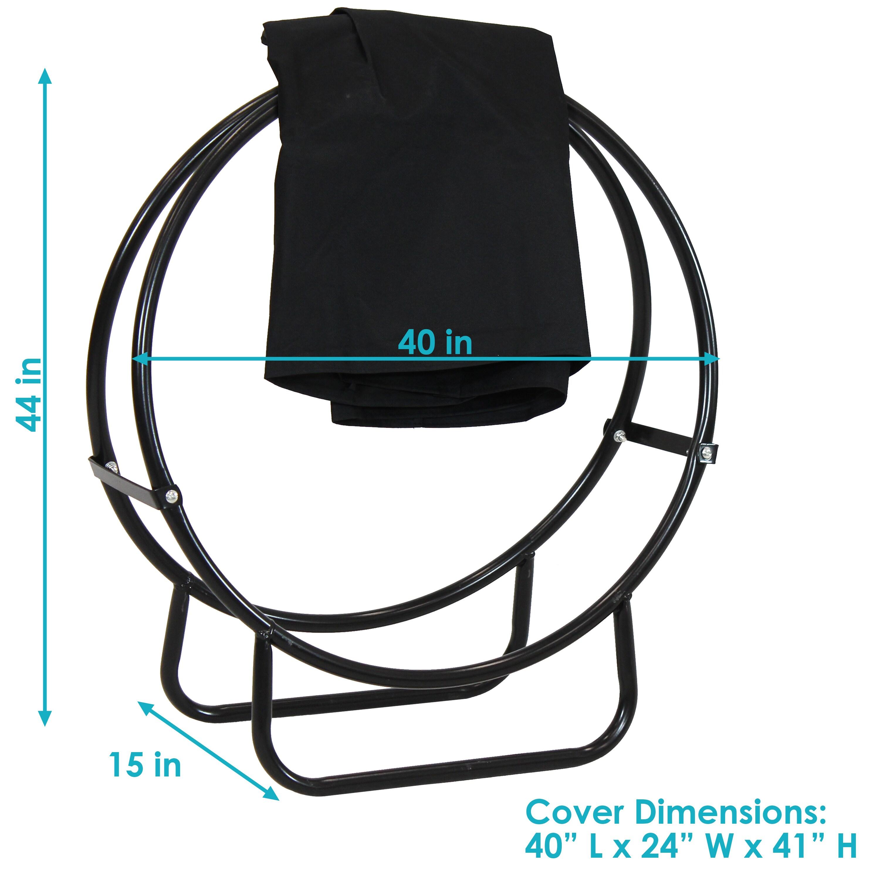 17 Stories Nargish 40'' W Metal Log Rack
