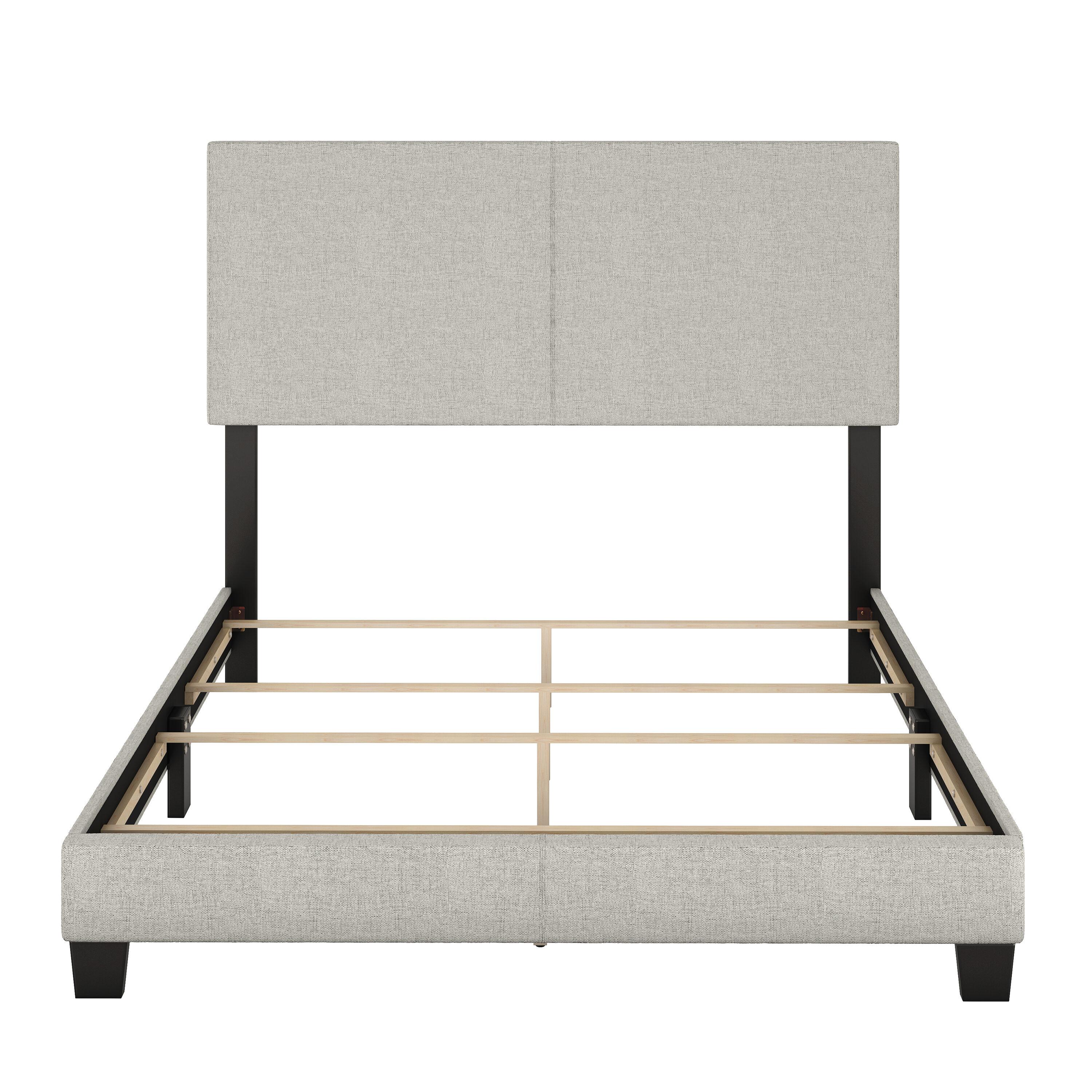 Boyd Sleep MIL897DB Mateo Linen Upholstered Platform Bed