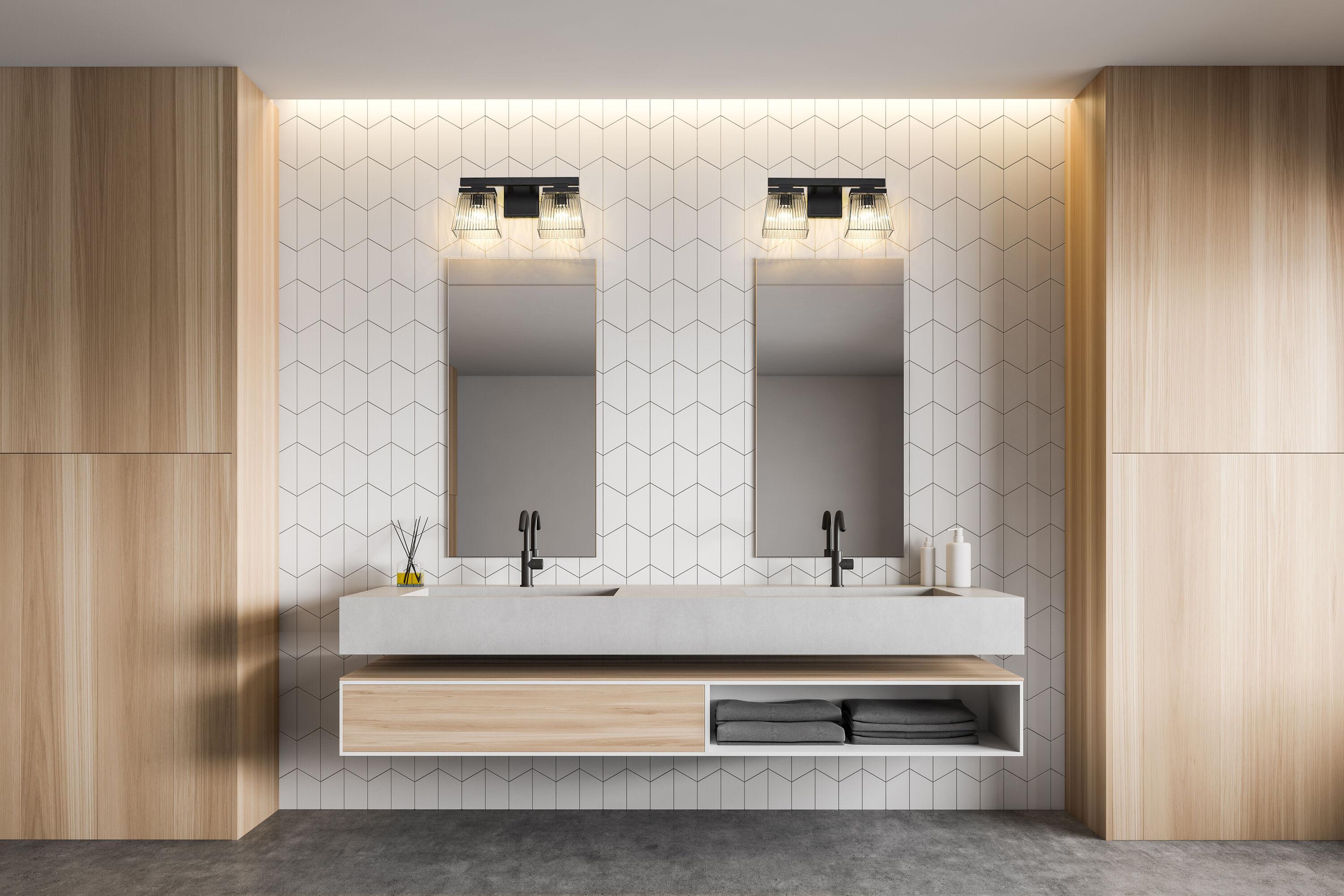 Z-Lite Astor 2 - Light Vanity in  Matte Black