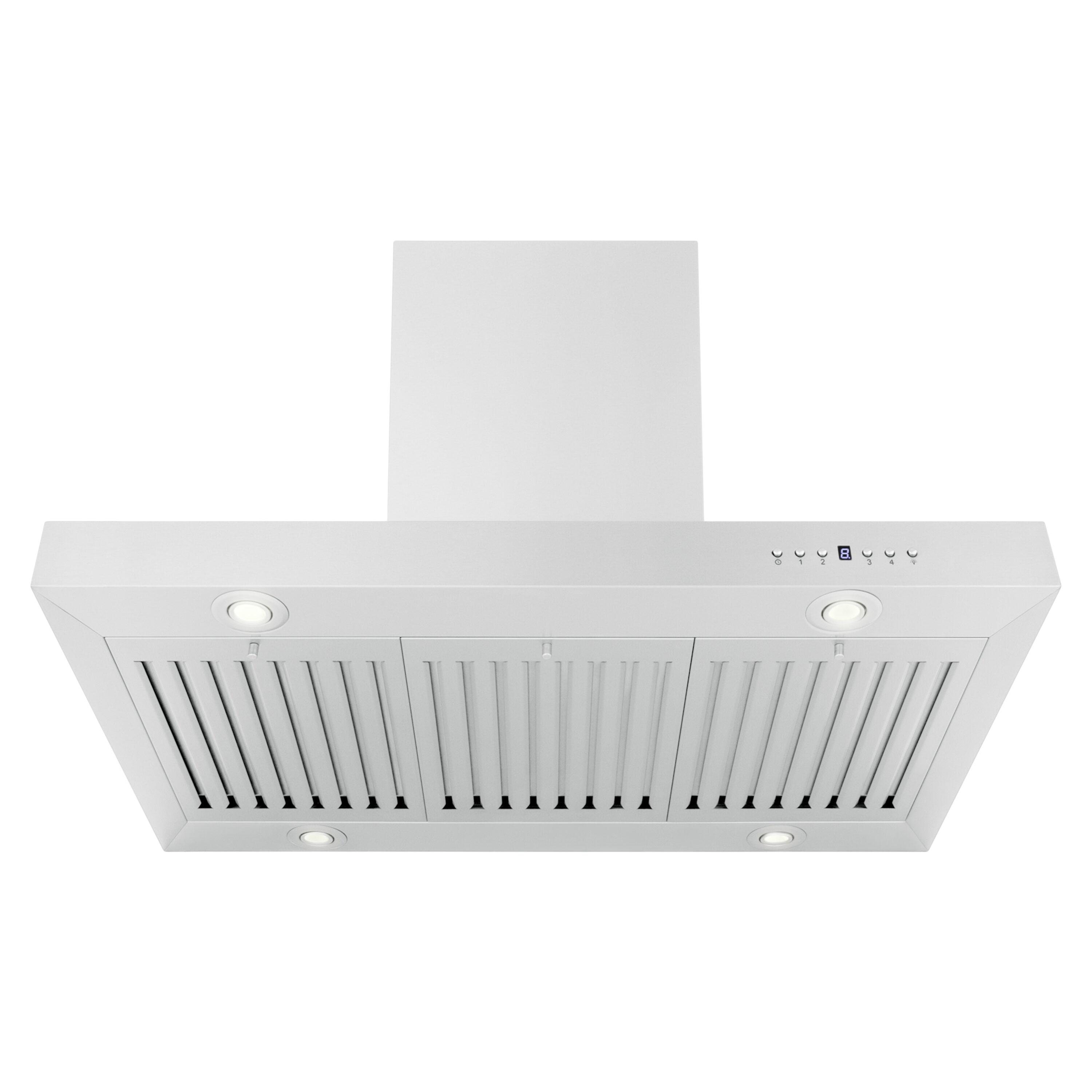 ZLINE ZLINE 36 in. Convertible Vent Isl& Mount Range Hood in Stainless Steel (KE2i-36)