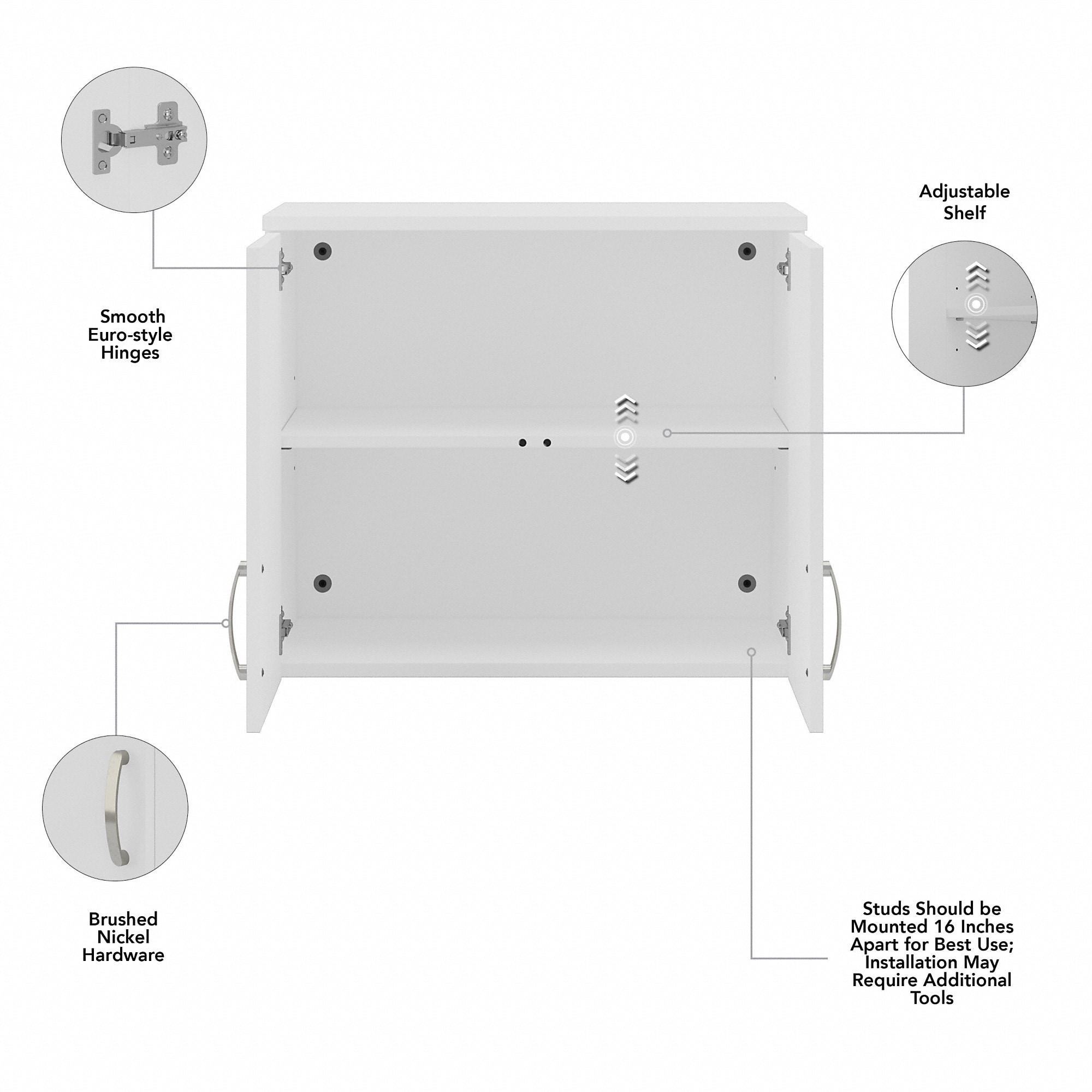 Universal Storage 28.5'' Wide 2 - Shelf Storage Cabinet