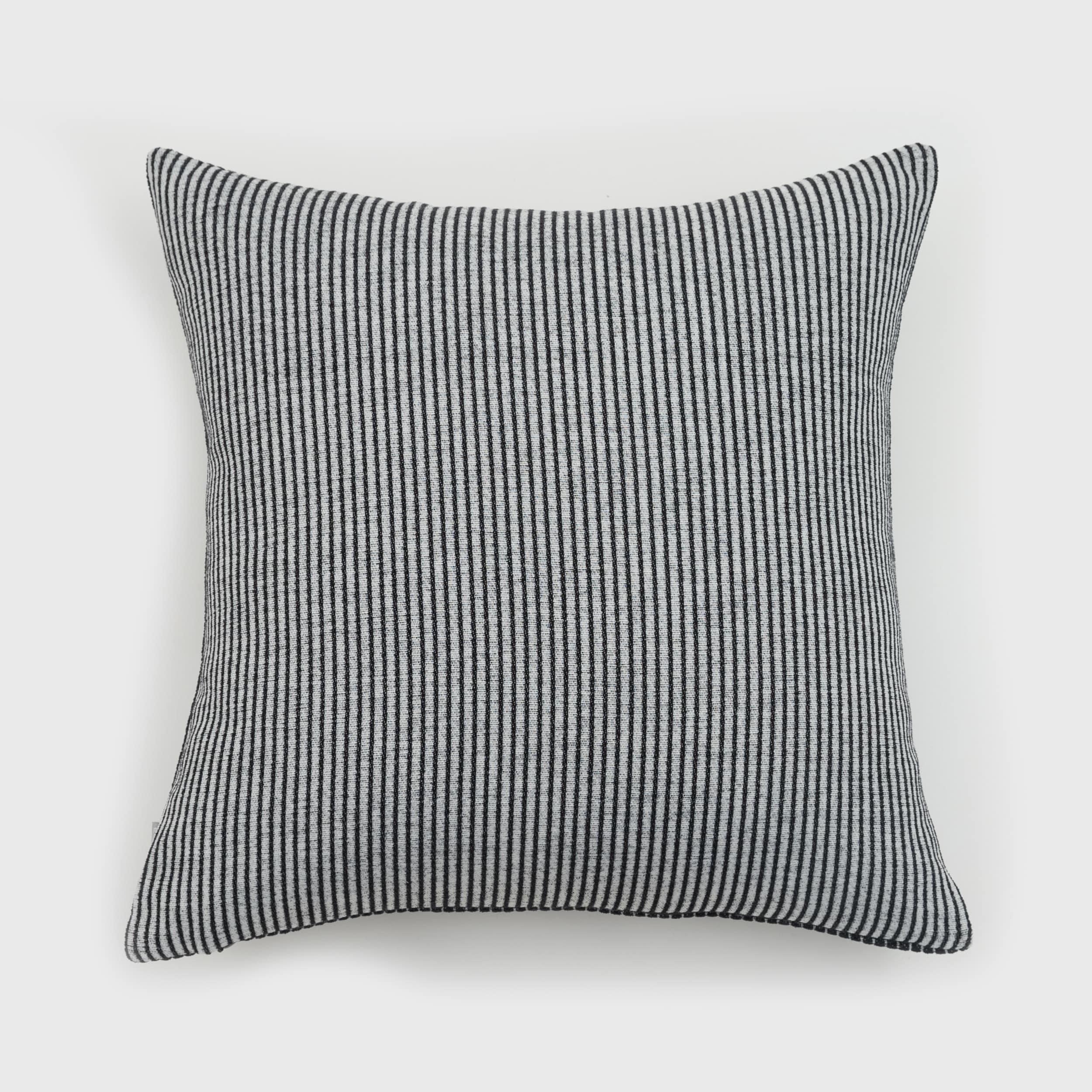 EverGrace Elsa Reversible Pinstripes Striped Reversible Throw Pillow