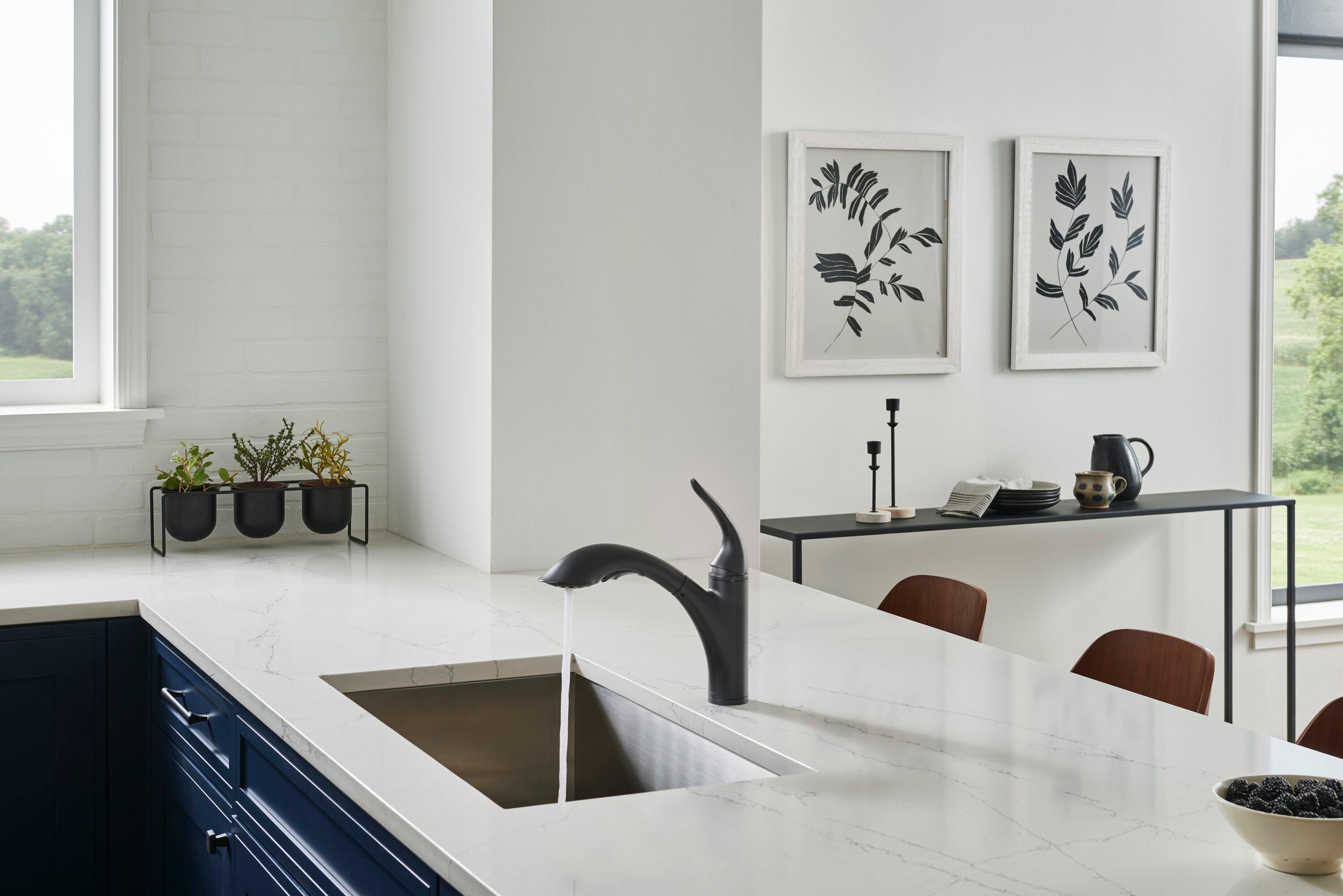 Antioch Single Handle Pull-Out Kitchen Faucet