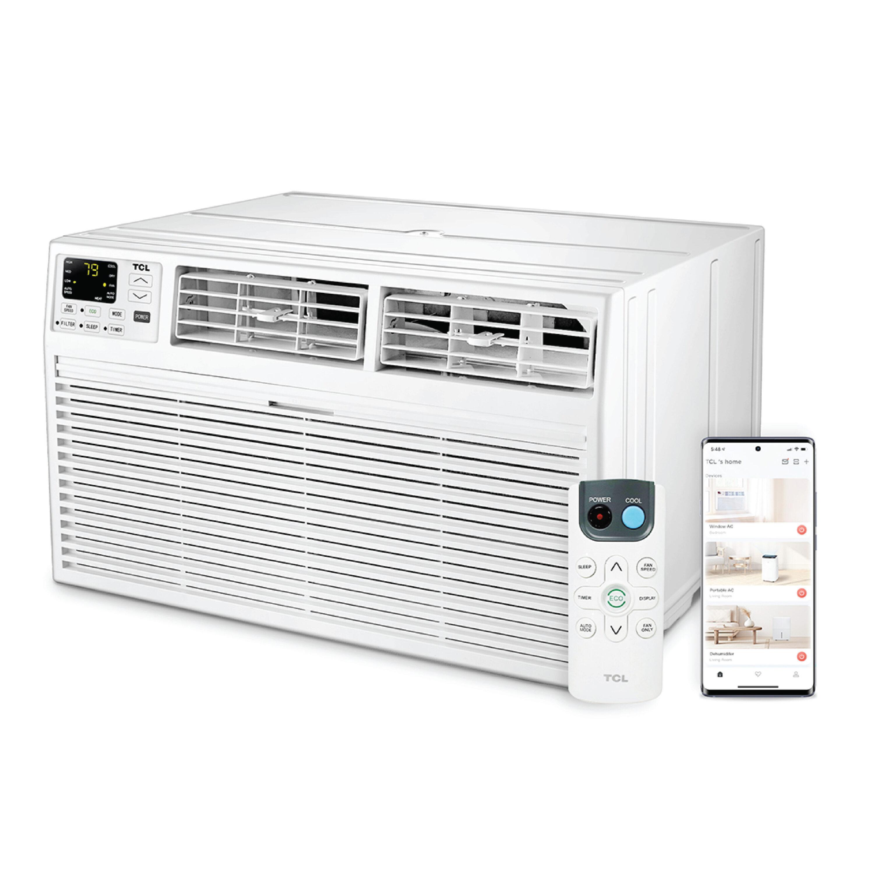 TCL TCL 8,000 BTU Smart Through-the-Wall Air Conditioner with Heat