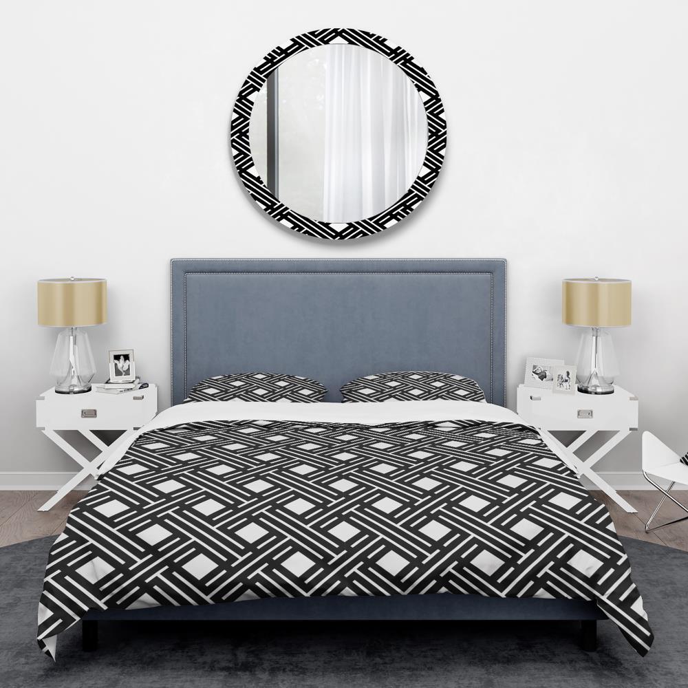 Design Art Retro Art Deco - Mid century bedding set - Modern Mid-century Bed cover set