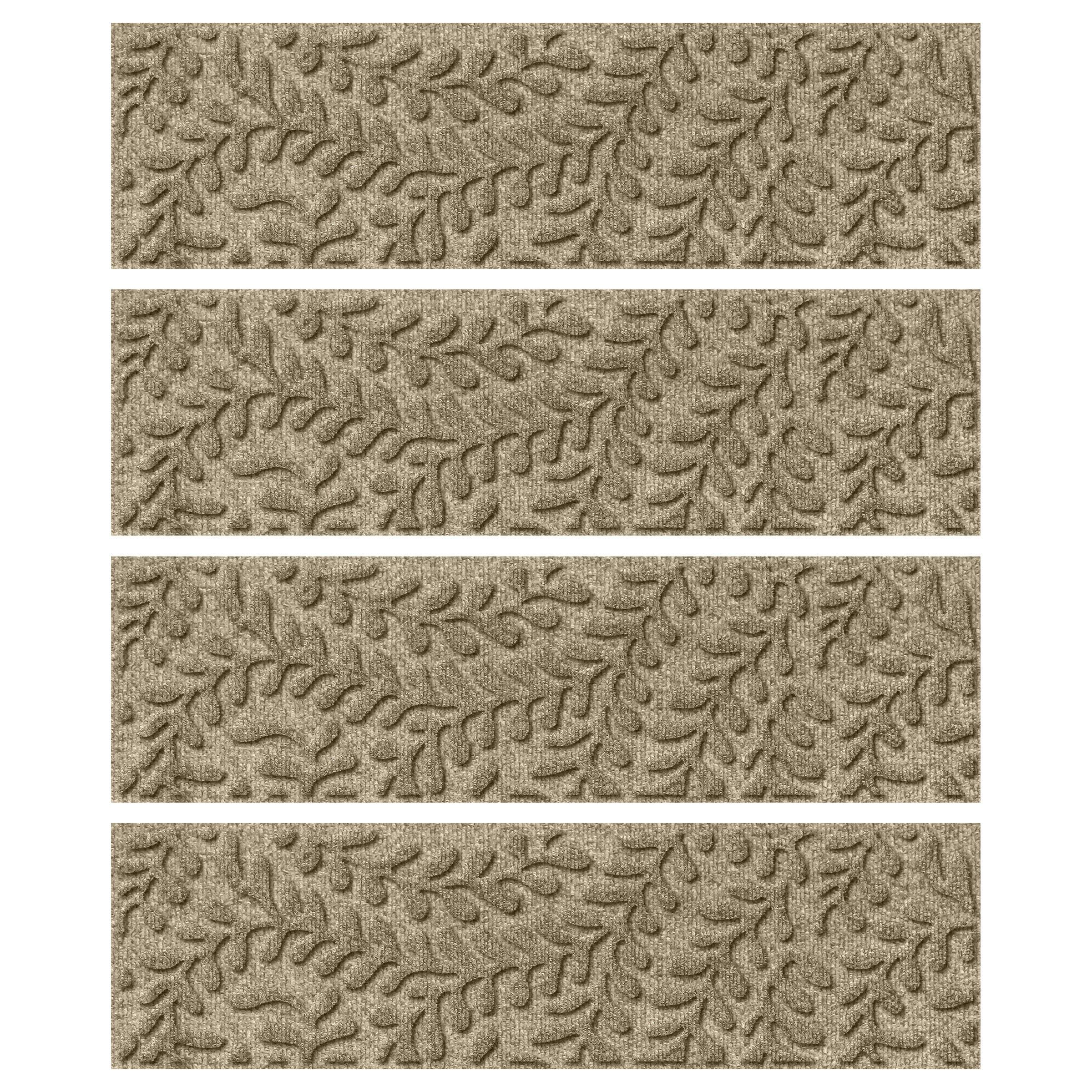 WaterHog Boxwood 8.5" x 30" Indoor Outdoor Stair Treads