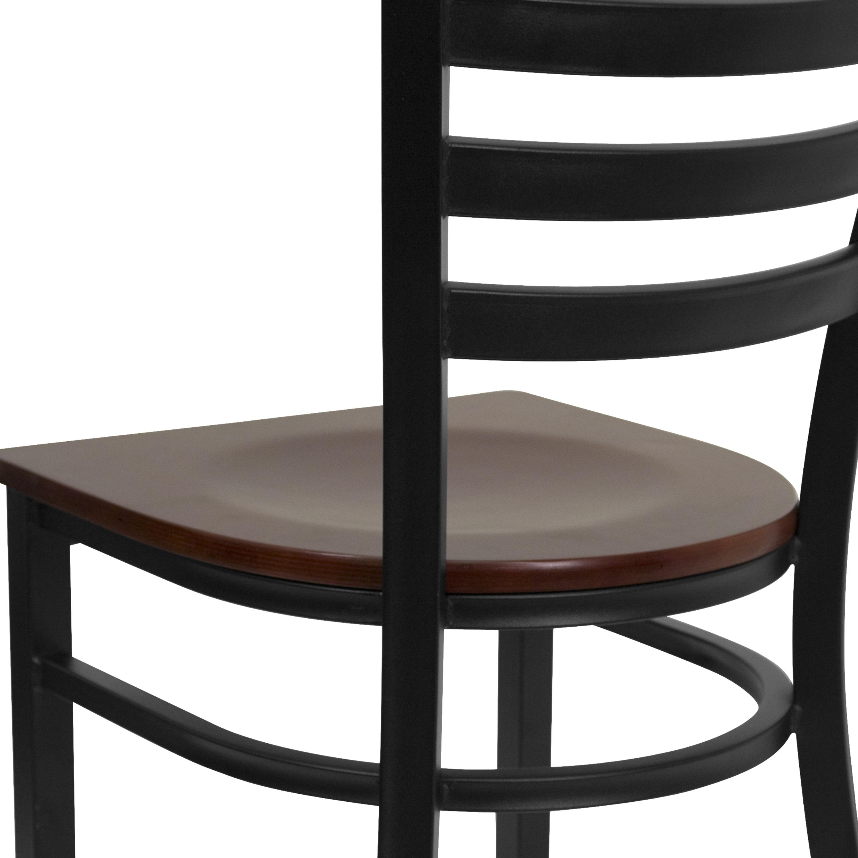 Kendall Ladder Back Metal Restaurant Chair