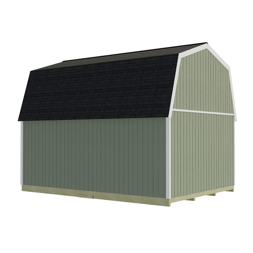 Best Barns Pinewood 14x16 Wood Storage Shed Kit
