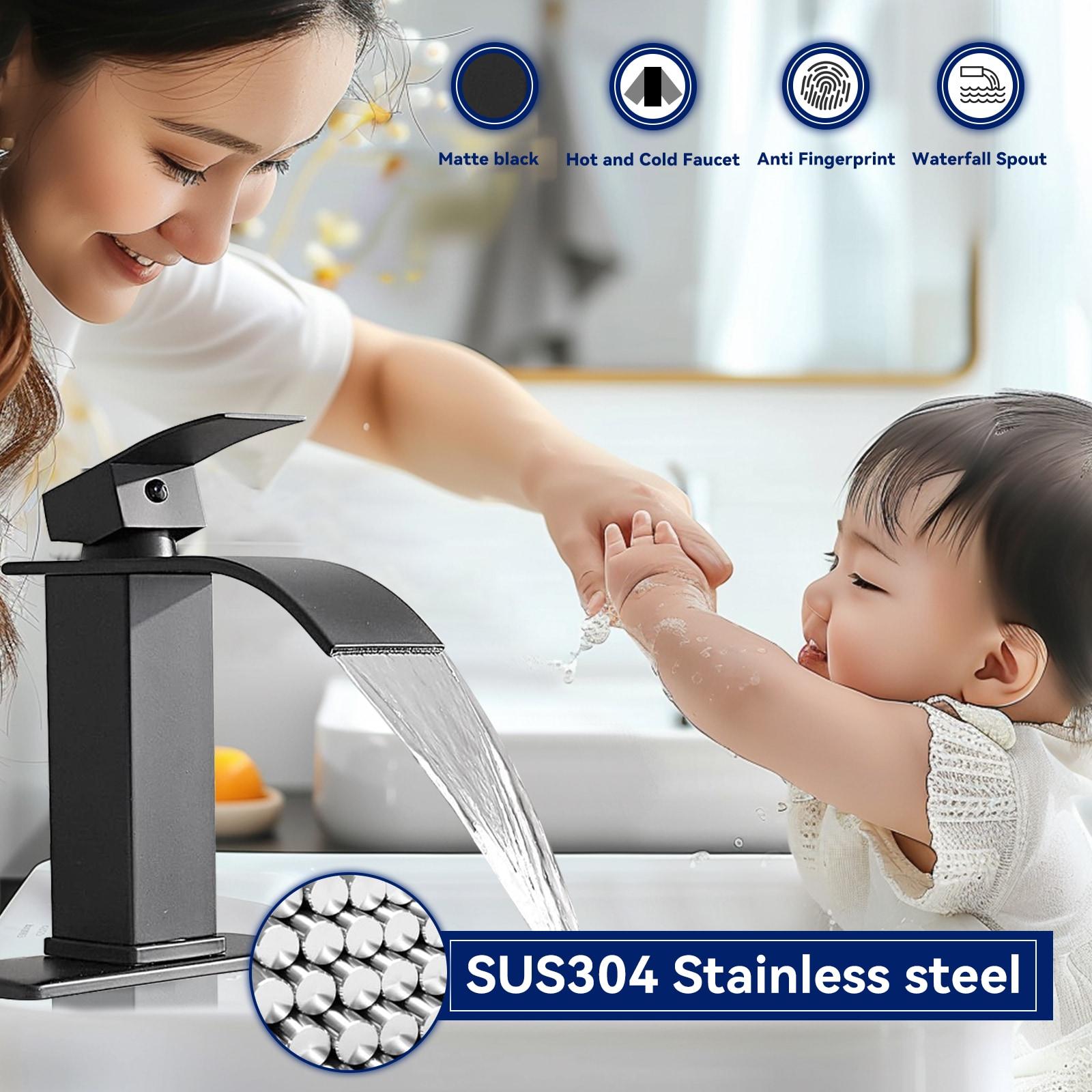 Single-Hole Single-handle Bathroom Faucet