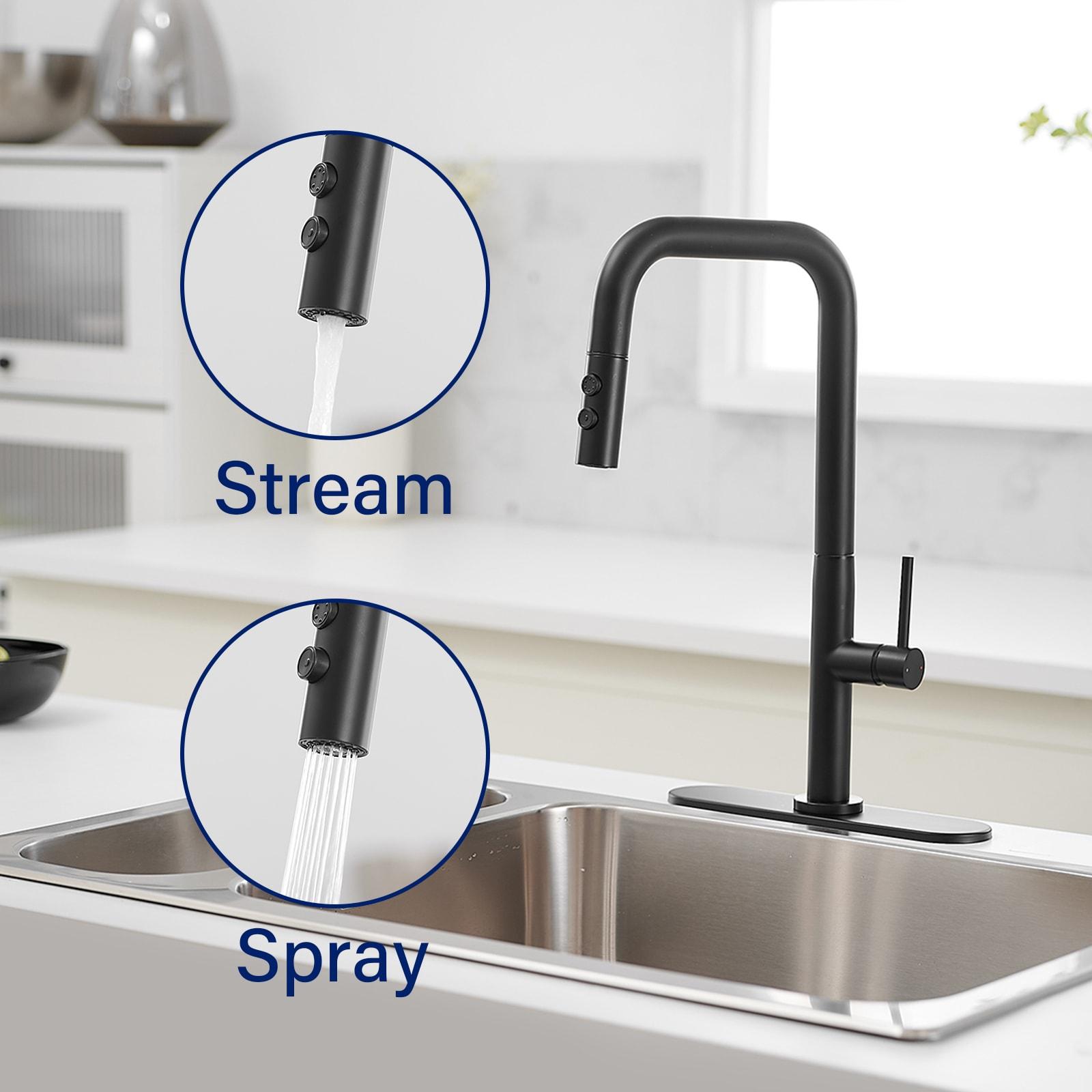 VIBRANTBATH Pull Down Kitchen Faucet