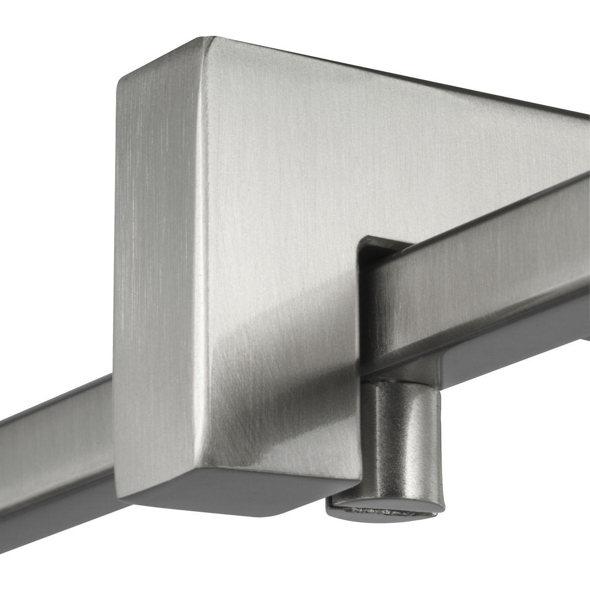 Progress Lighting Chadwick 1-Light Mini-Pendant, Brushed Nickel, Opal Glass Shade