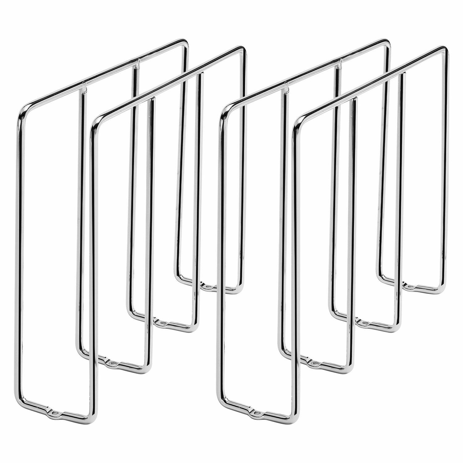 Rev-A-Shelf Rev-A-Shelf 596-10CR-52 Chrome U-Shaped Bakeware Cabinet Organizer (2 Pack) (Set of 2)