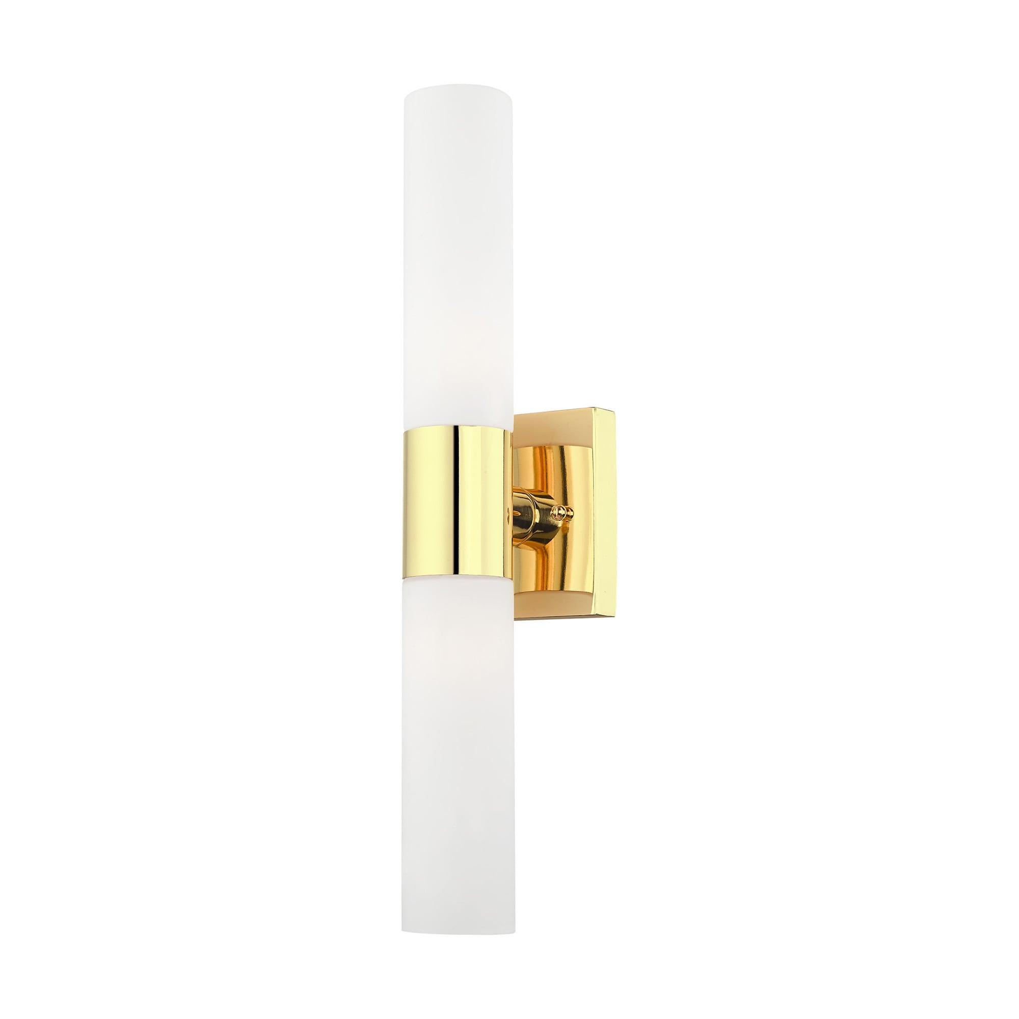 Livex Lighting Aero 2 - Light Vanity in  Polished Brass