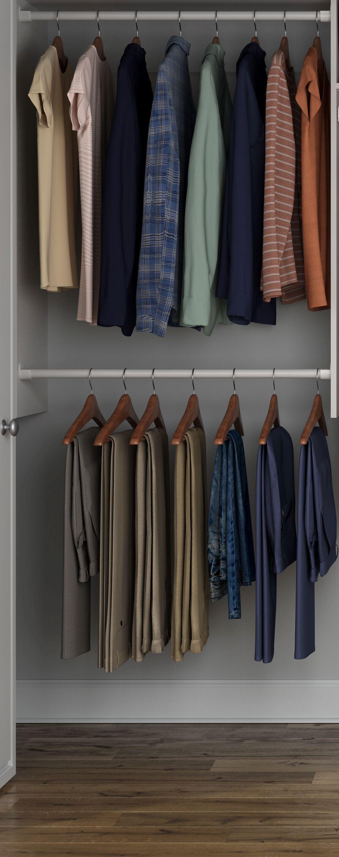 Easy Track Basic Starter Closet System