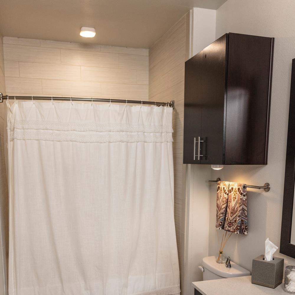 Brilliant Evolution Wireless LED Outdoor Flush Mount with Motion Sensor