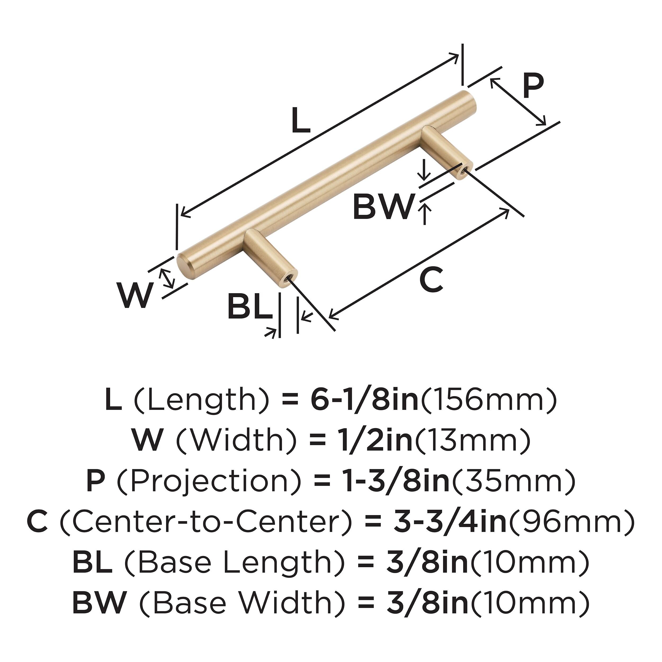 3 3/4" Center to Center Bar Pull