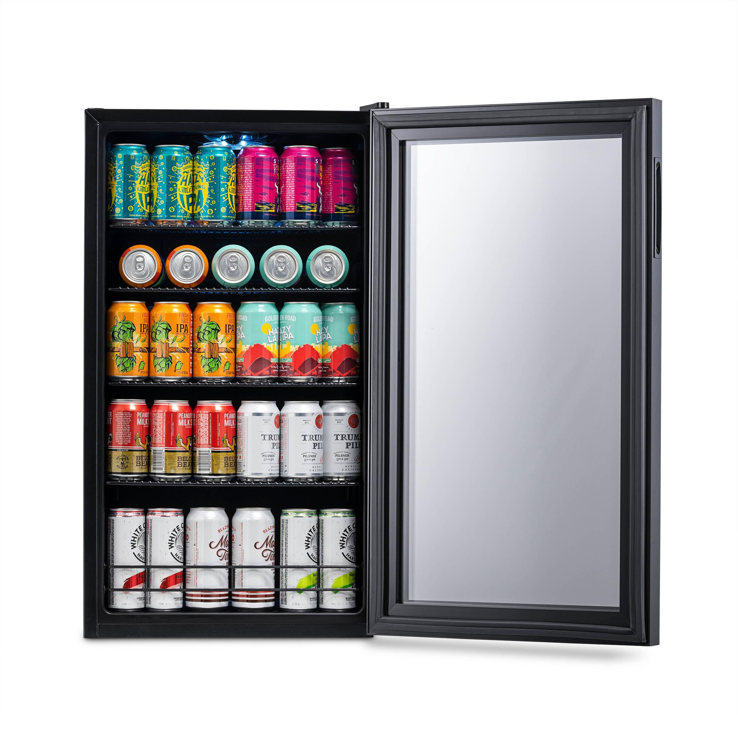 Newair Newair Custom Designed Freestanding 126 Can Beer Fridge with SplitShelf