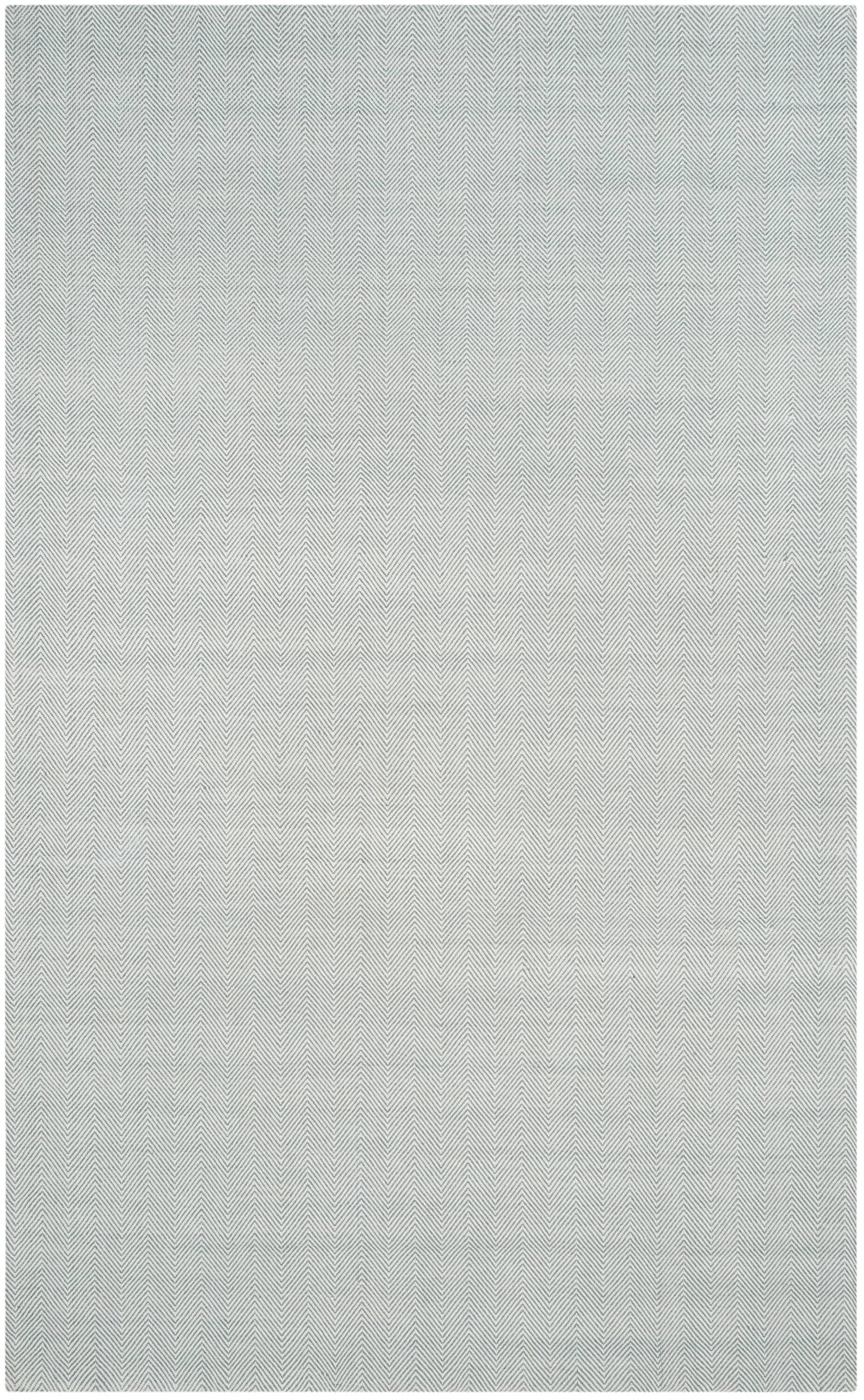 SAFAVIEH Marbella Pompeii Chevron Area Rug, Light Blue, 6' x 9'