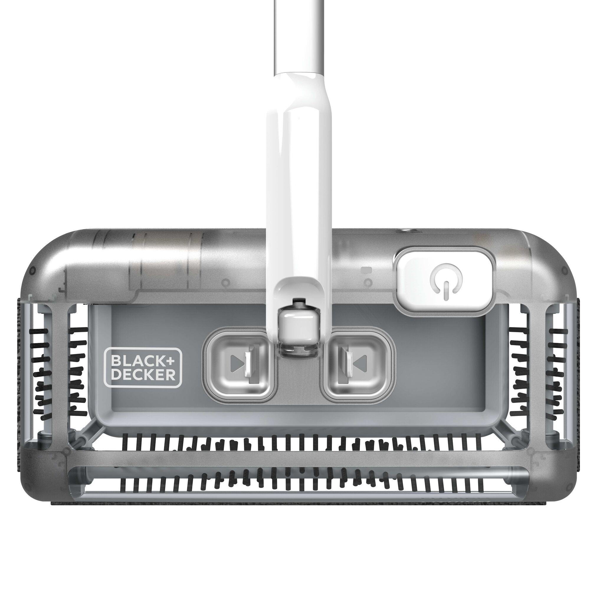 BLACK+DECKER Floor Sweeper, 50 Minutes Runtime, Powder White