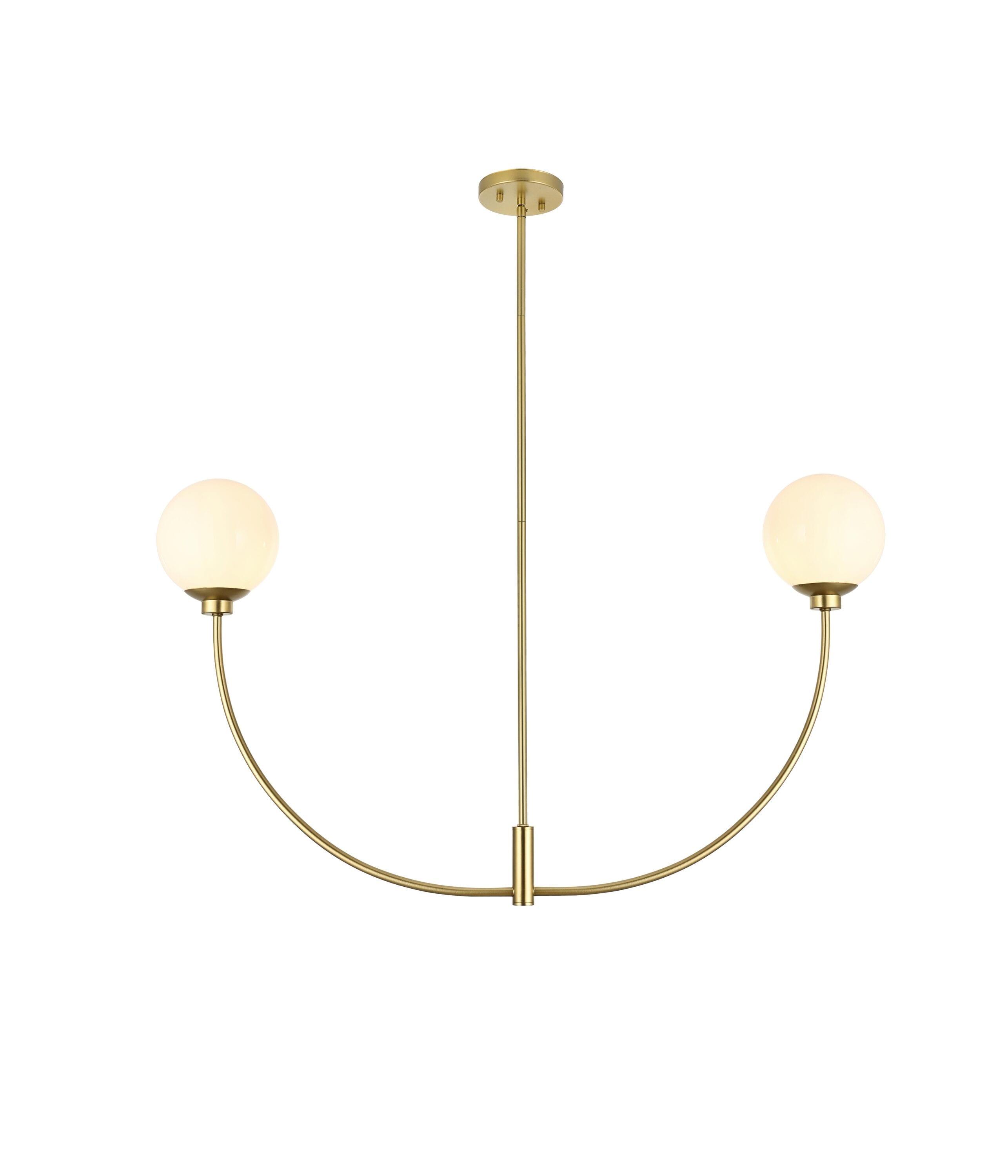 Elegant Lighting Nyomi 36-Inch Chrome Chandelier with Sleek Form