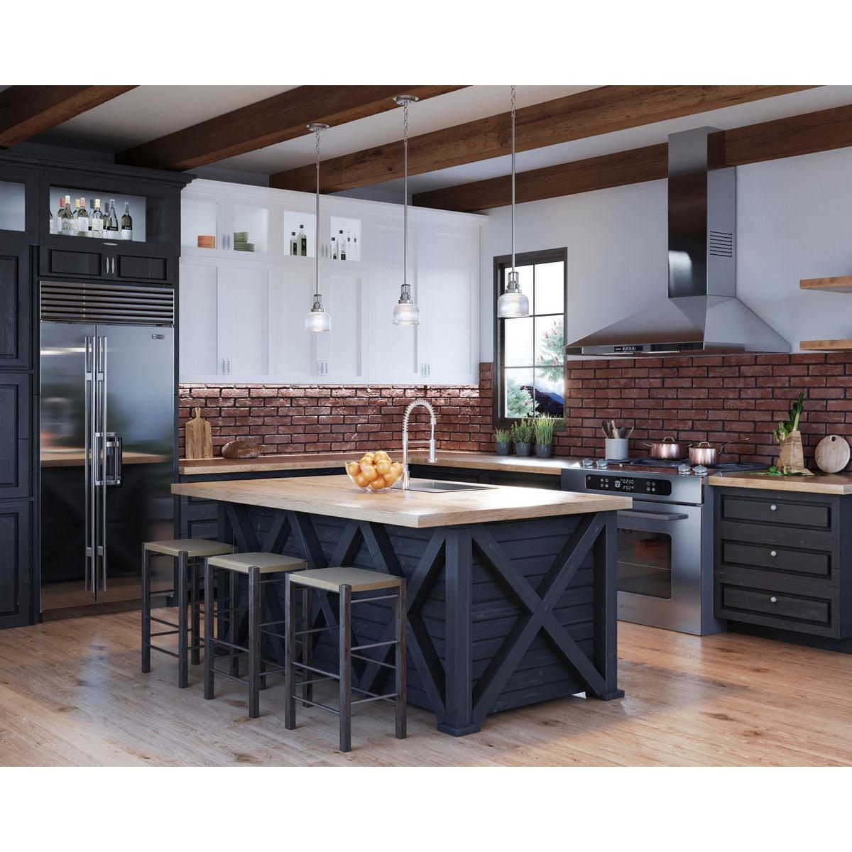 Progress Lighting, Archie Collection, 1-Light Mini-Pendant, Polished Chrome, Prismatic Glass Shade