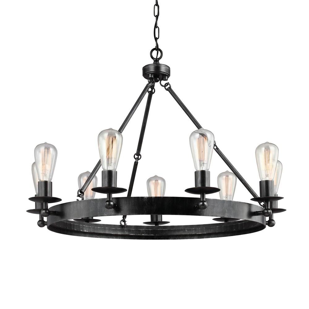 Rosswood Metal Chandelier (25"-31")