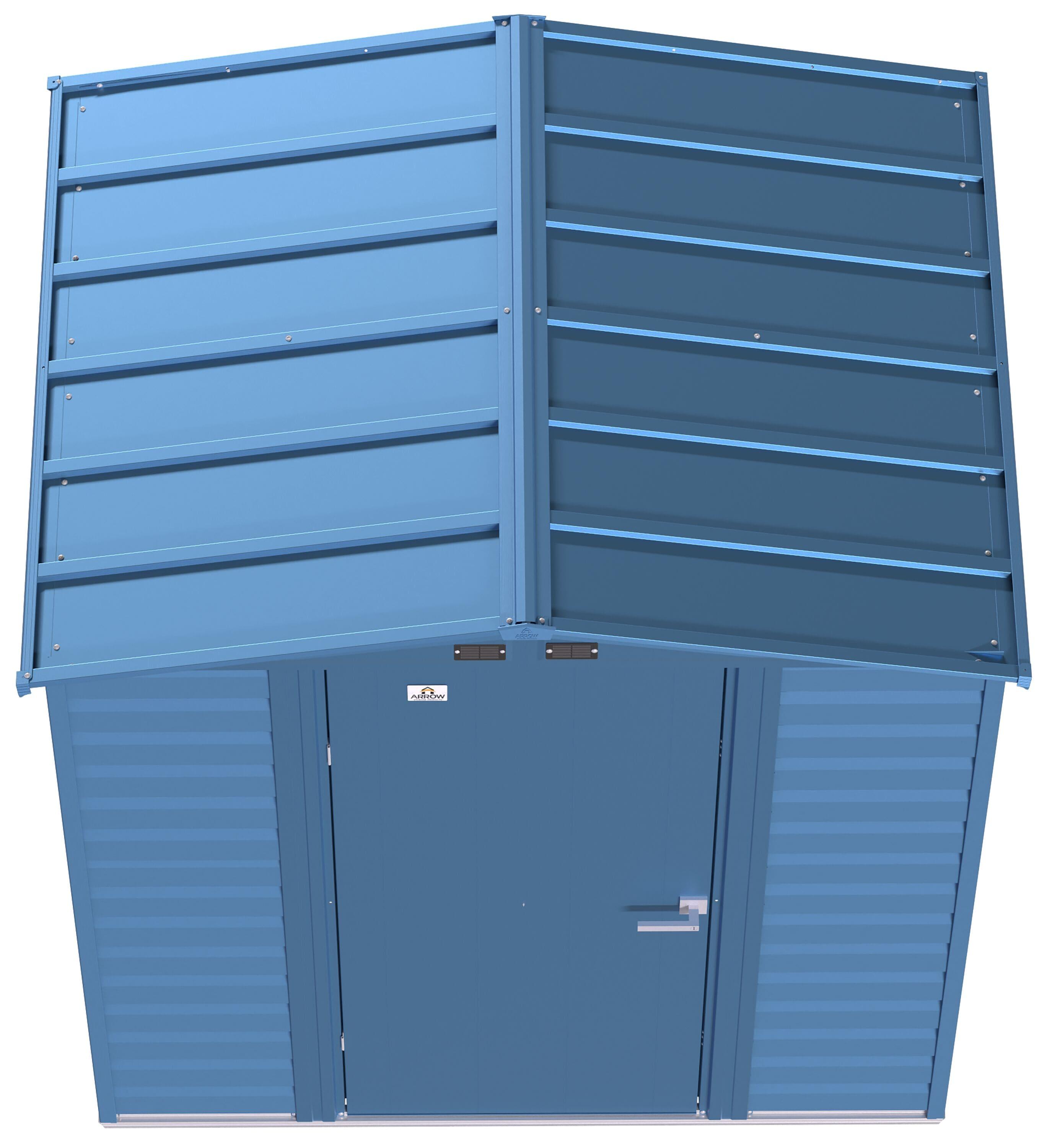 Arrow Select Steel Storage Shed, 6x5