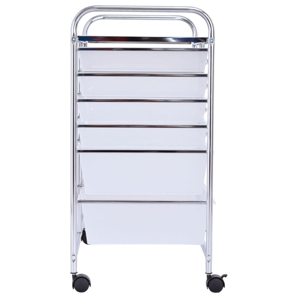 Canddidliike 12 Storage Drawer Organizer Bins Rolling Cart, Craft Storage, Multipurpose Organizer Cart for Home, Office, School