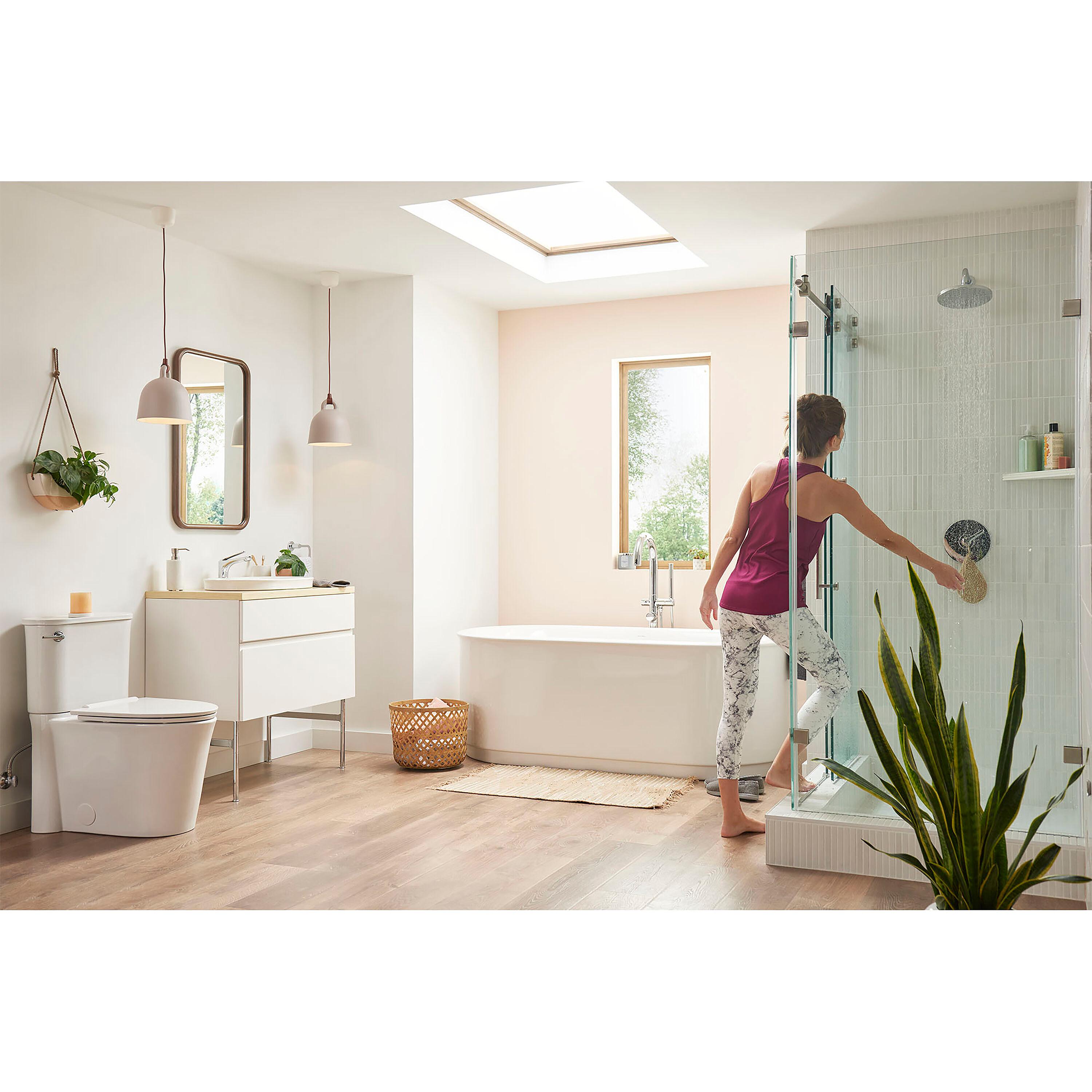 1 Handle Floor Tub Filler with Diverter