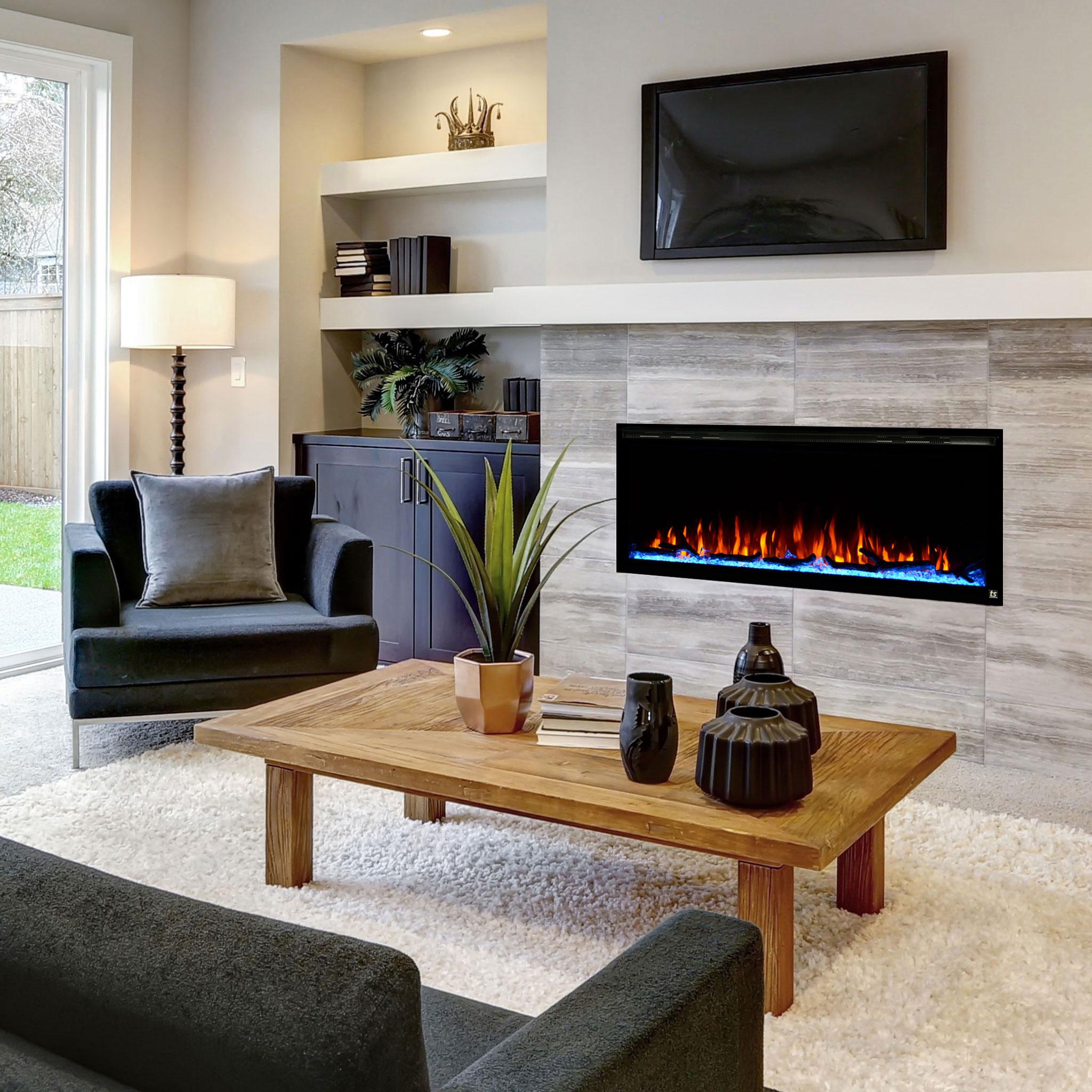 Sideline Elite Smart Electric Fireplace