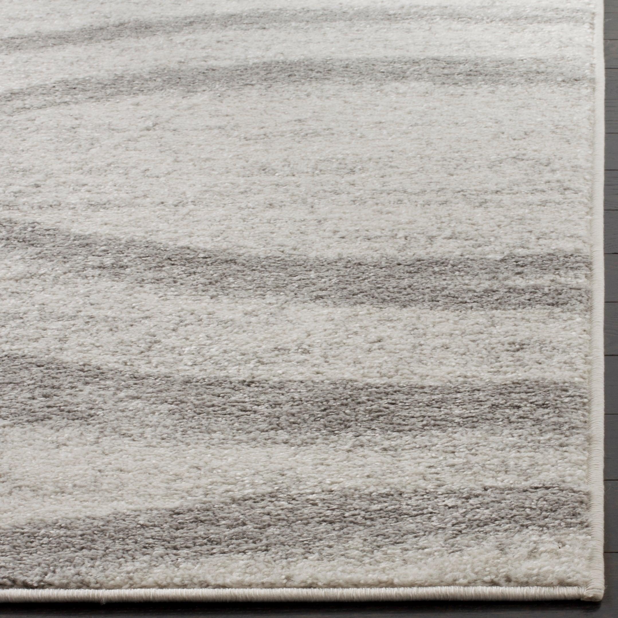 Adirondack ADR125 Machine Made Indoor Runner - Cream/Grey - 2'-6"x6' - Safavieh