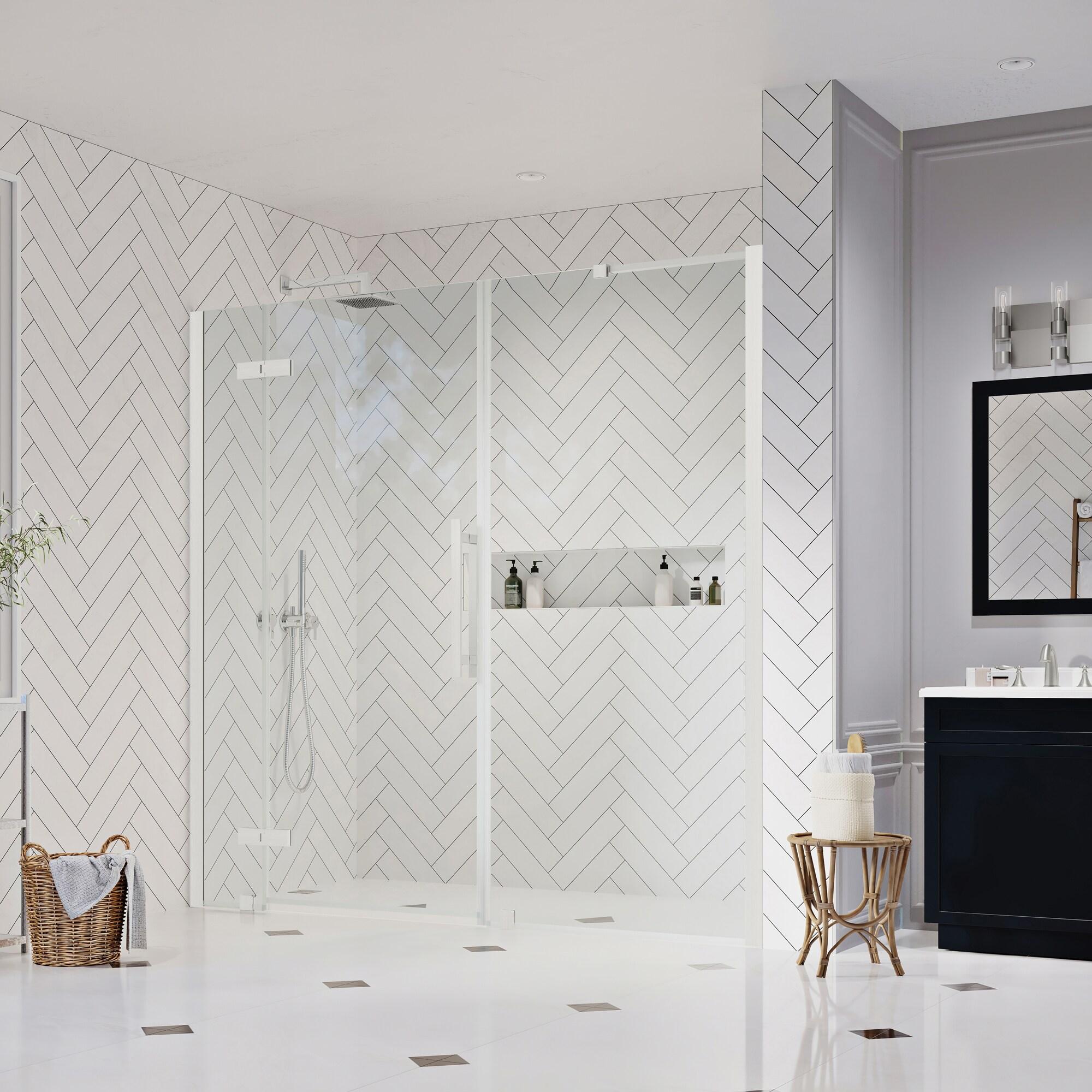 Ove Decors Endless Tampa-Pro 31" W x 72" H Alcove Frameless Shower Kit, Door, Panel TP0110200