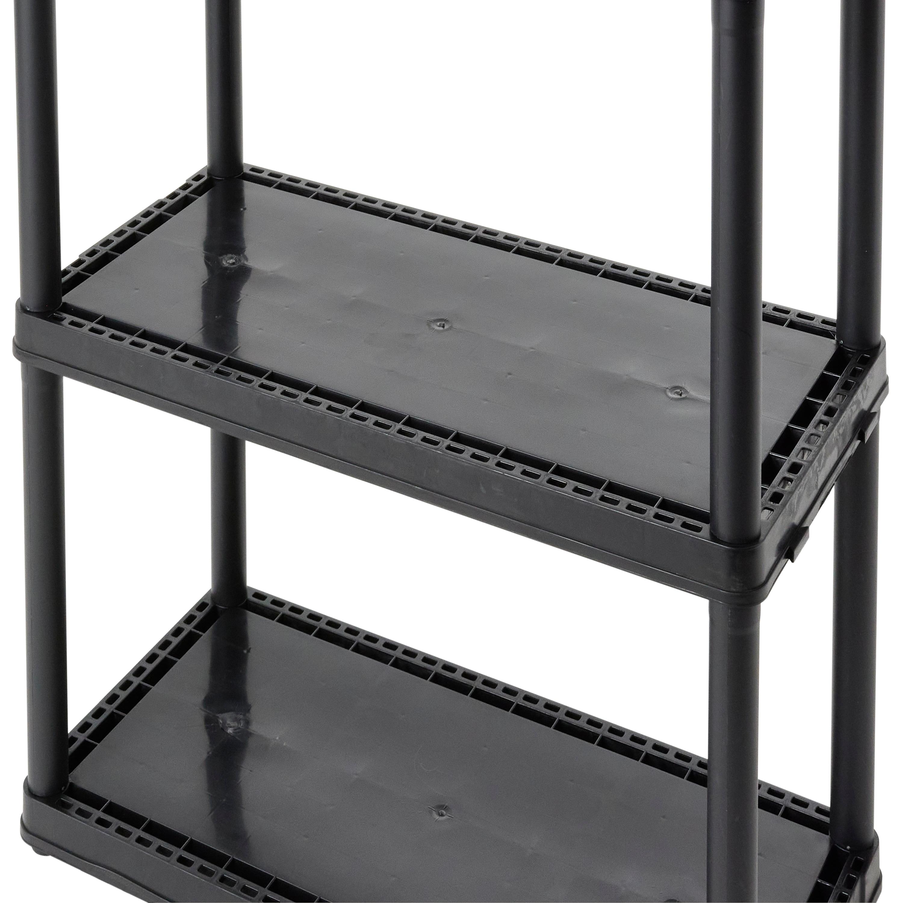 Gracious Living Storage 24'' W Plastic Shelving Unit