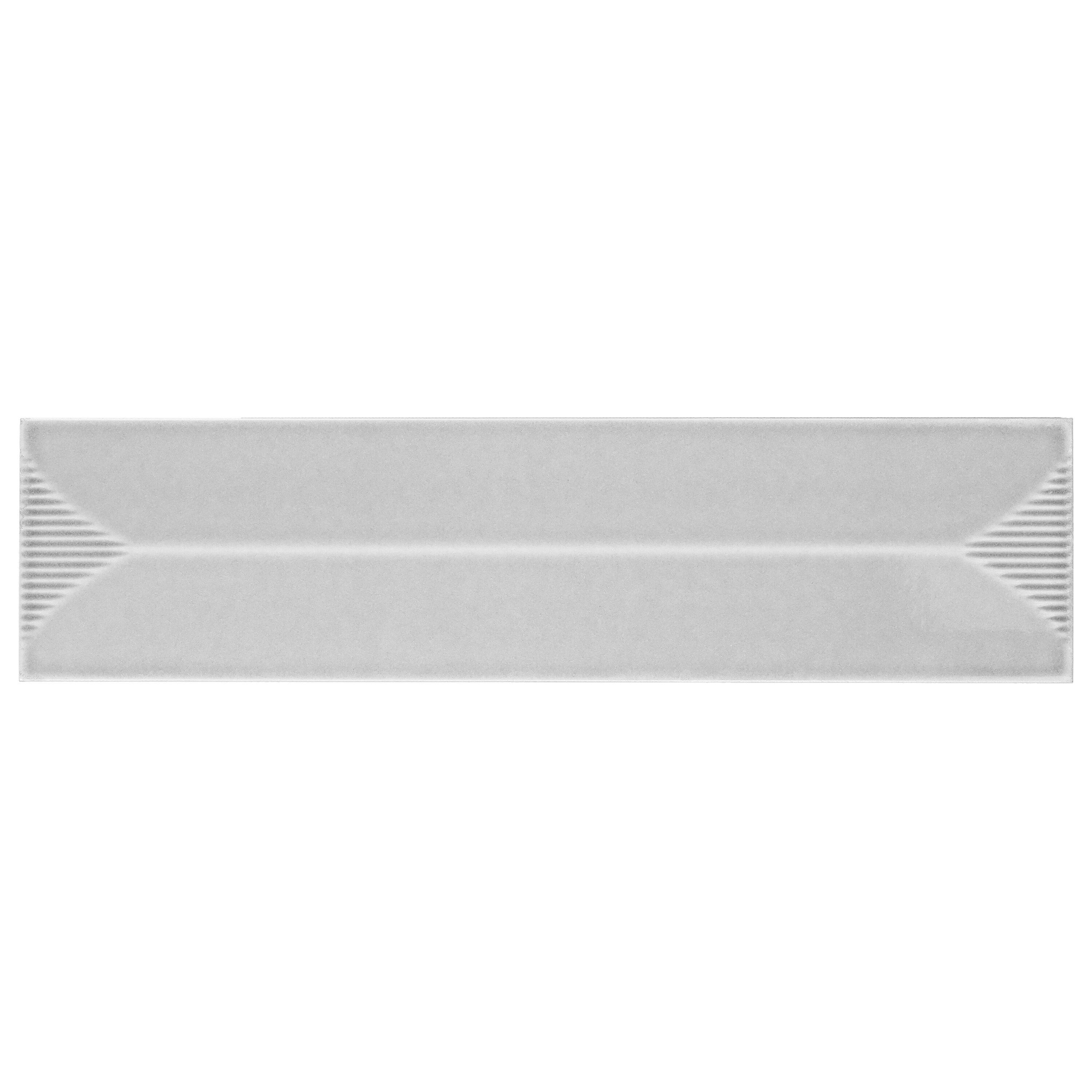Radiant Inflex 4.43'' W x 17.62'' L Crackled Ceramic Subway Wall Tile (6.53 Sq. Ft. / Case)