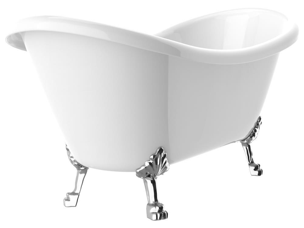 Belissima Series 69.29'' x 28.35'' Freestanding Soaking Acrylic Bathtub