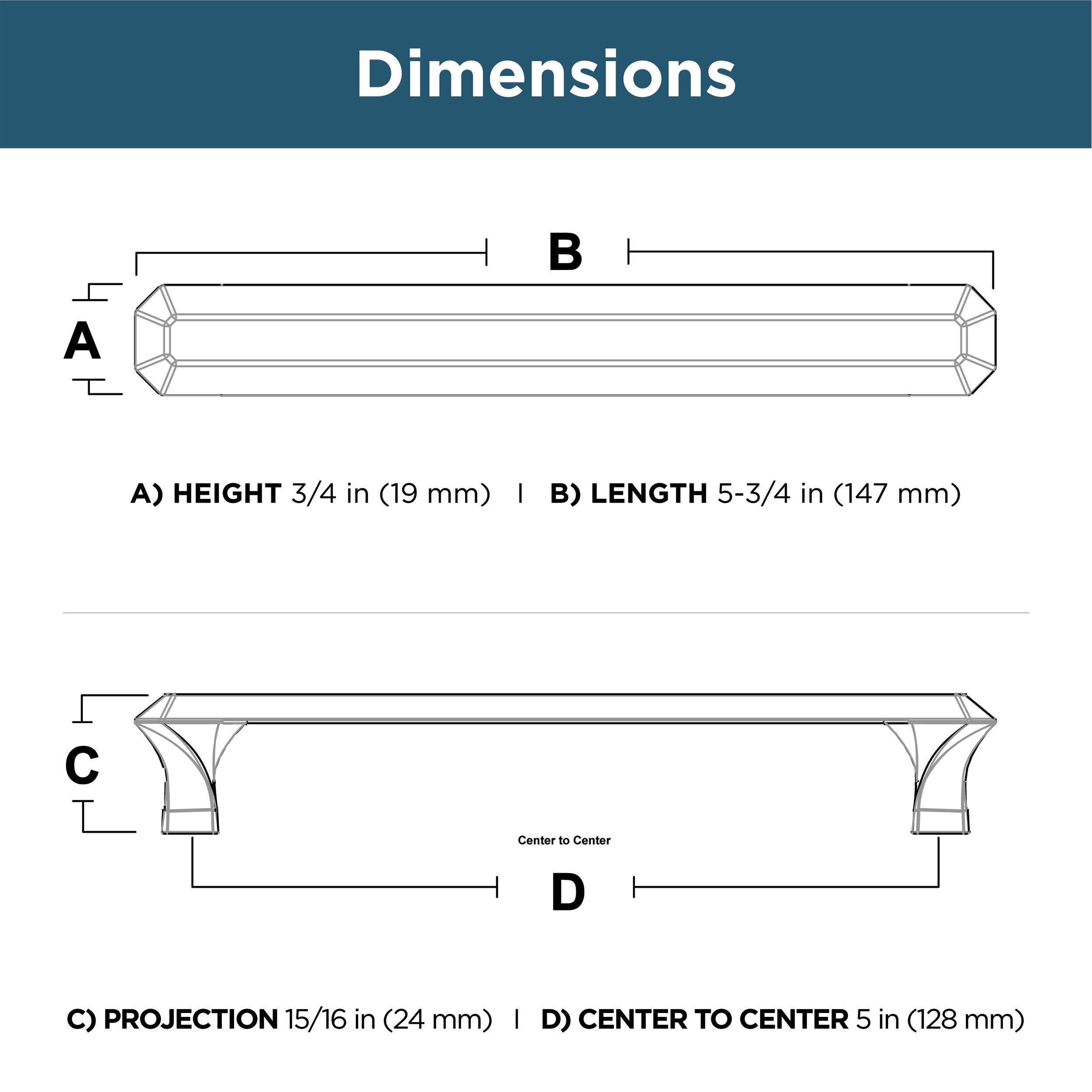 Franklin Brass Napier Appliance Pull