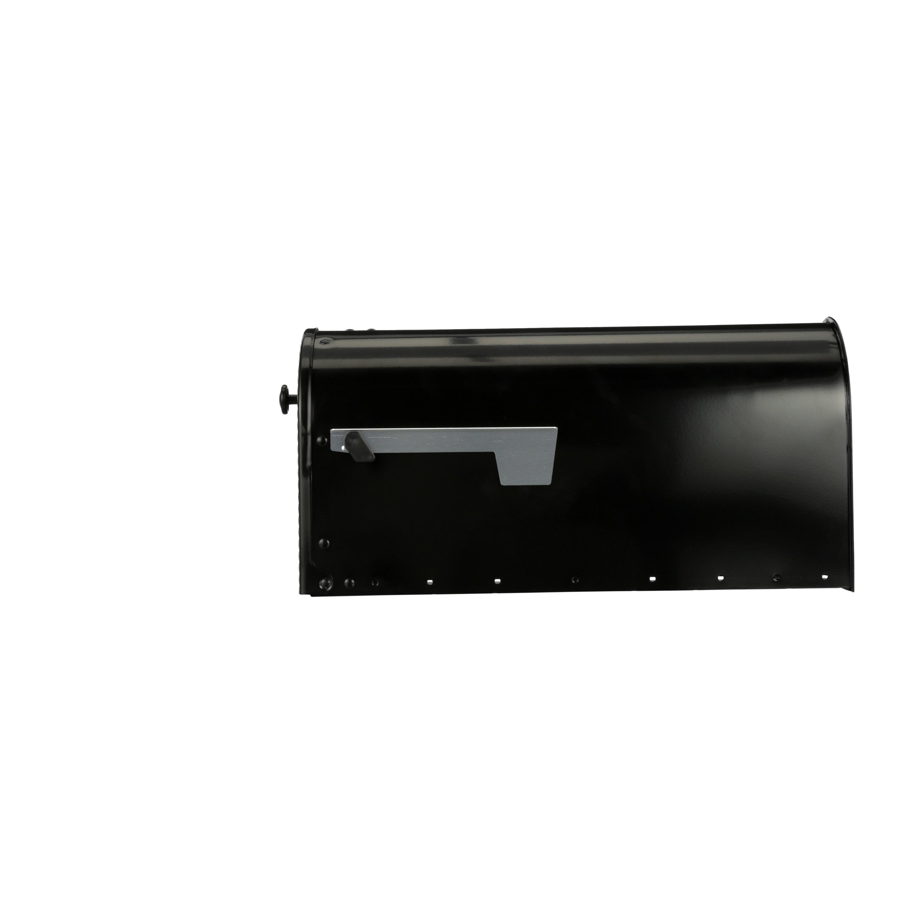 Architectural Mailboxes Edwards Post Mount Mailbox Black