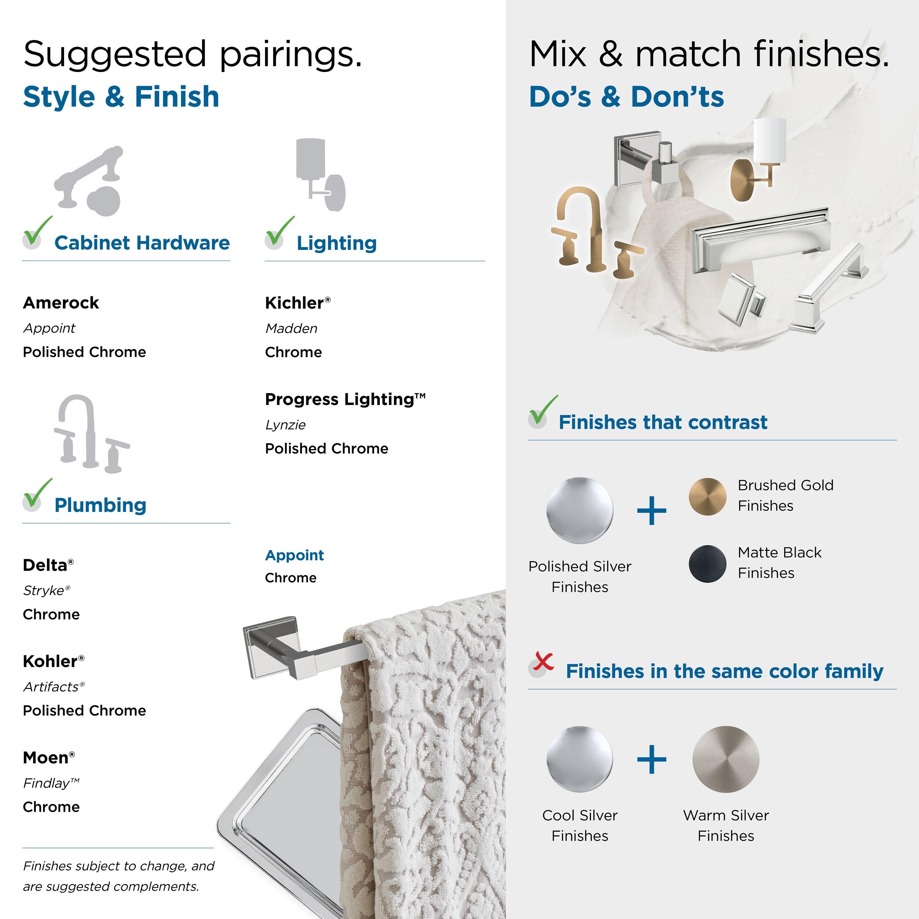 Appoint 25.87" Wall Mounted Towel Bar