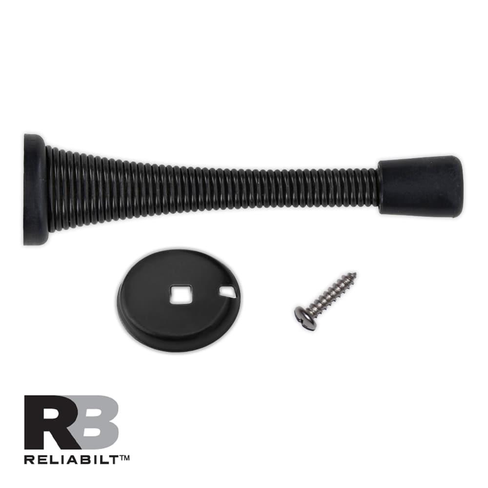 National Hardware - V232 3" Spring Door Stop 2/pk - Oil-Rubbed Bronze