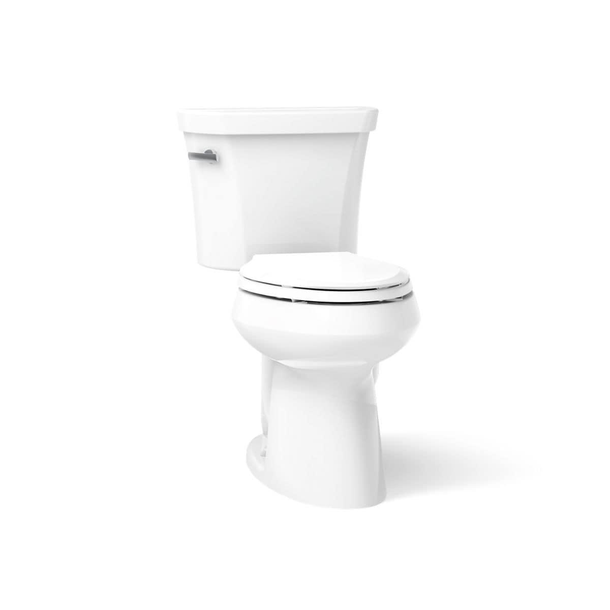 Kohler Santa Rosa Comfort Height One-Piece Compact Elongated 1.28 Gpf Toilet With Revolution 360 Swirl Flushing Technology And Continuousclean St K-30812-0