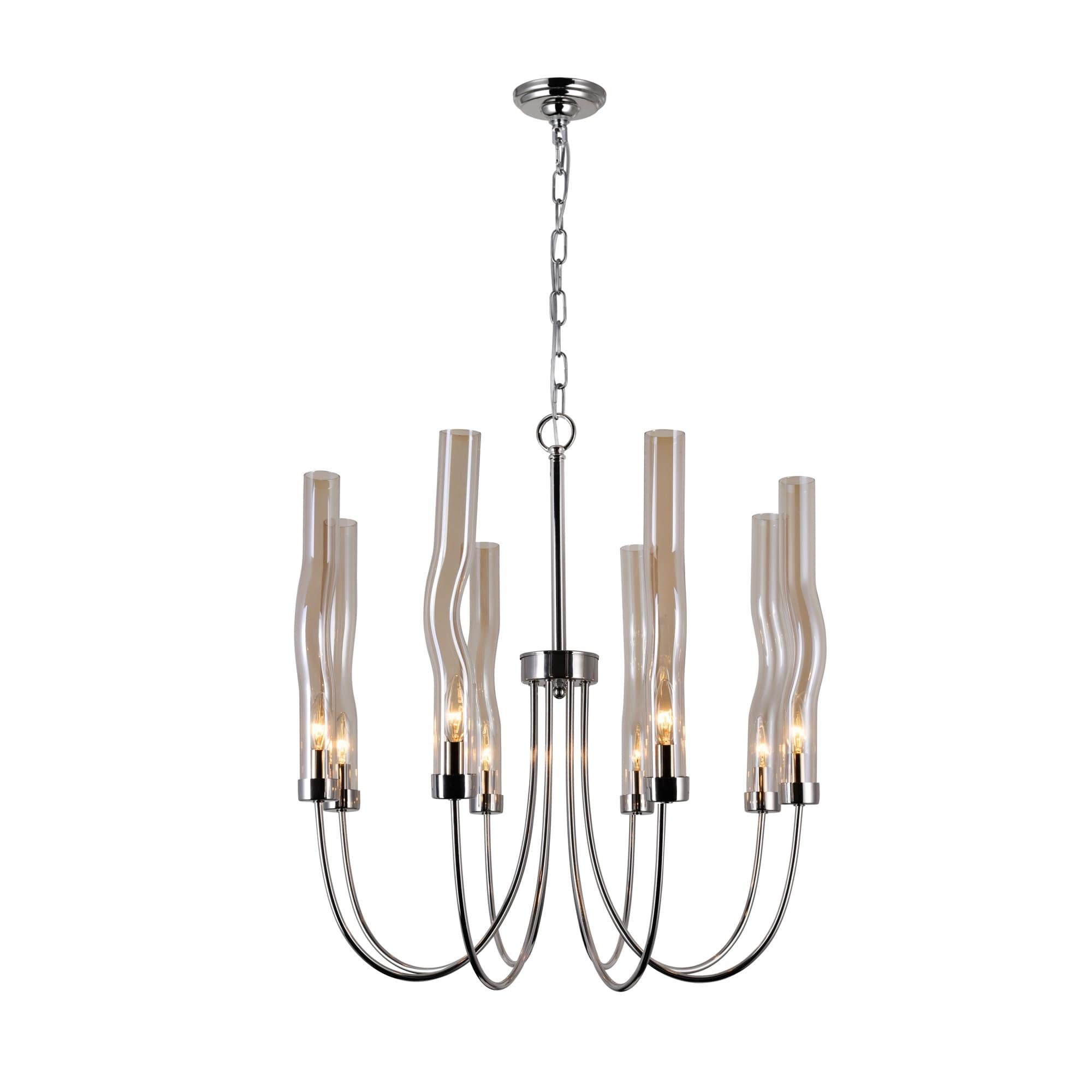8 - Light Dimmable Classic / Traditional Chandelier