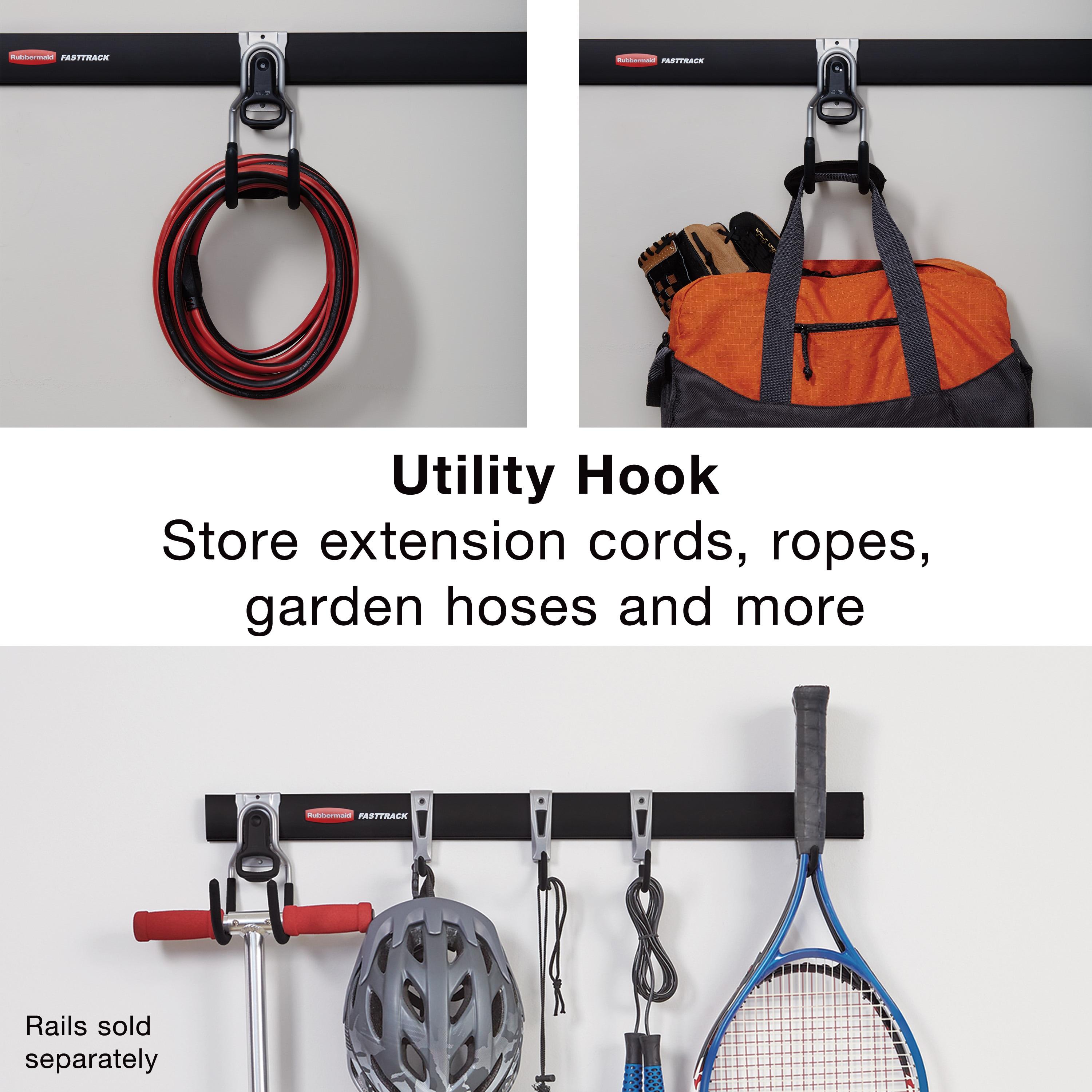 Rubbermaid 1784461 FastTrack® Utility Hook FG5E10FTSNCKL