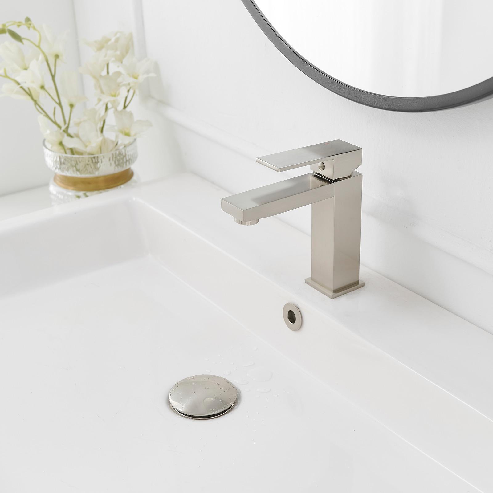 Single-Hole Single-handle Bathroom Faucet