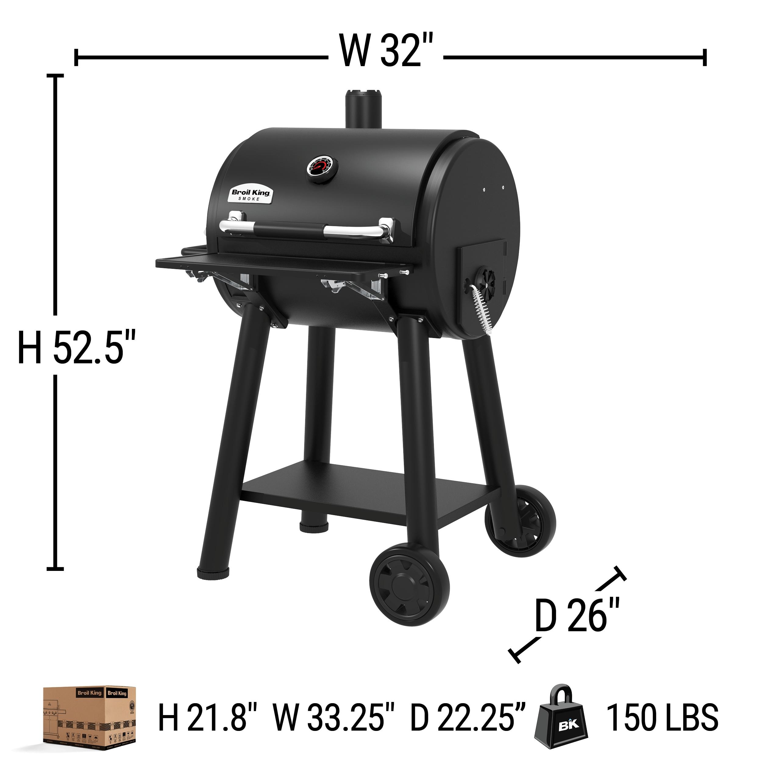 Broil King Smoke Charcoal Grill 500
