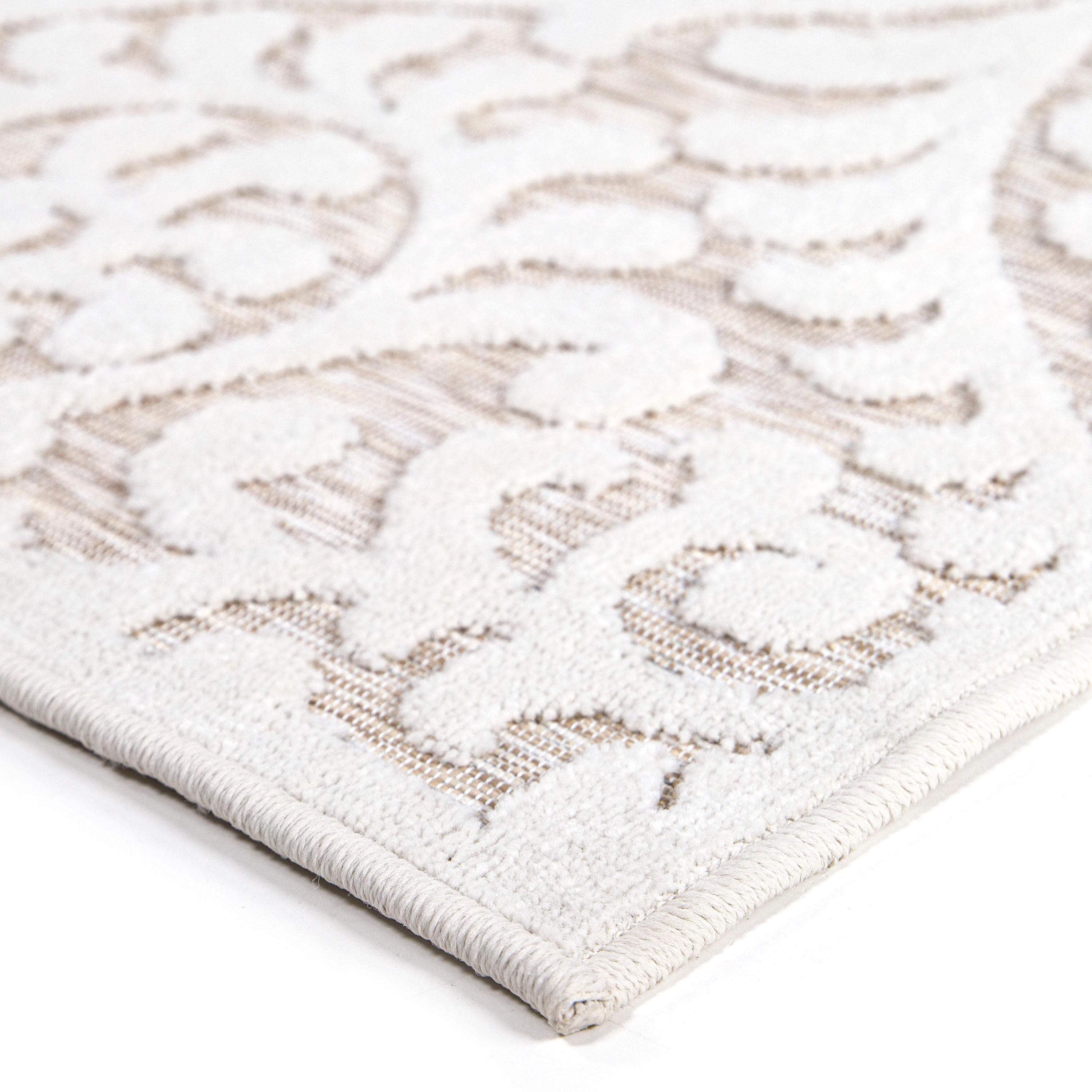My Texas House Bluebonnets Natural Driftwood Indoor Outdoor Area Rug